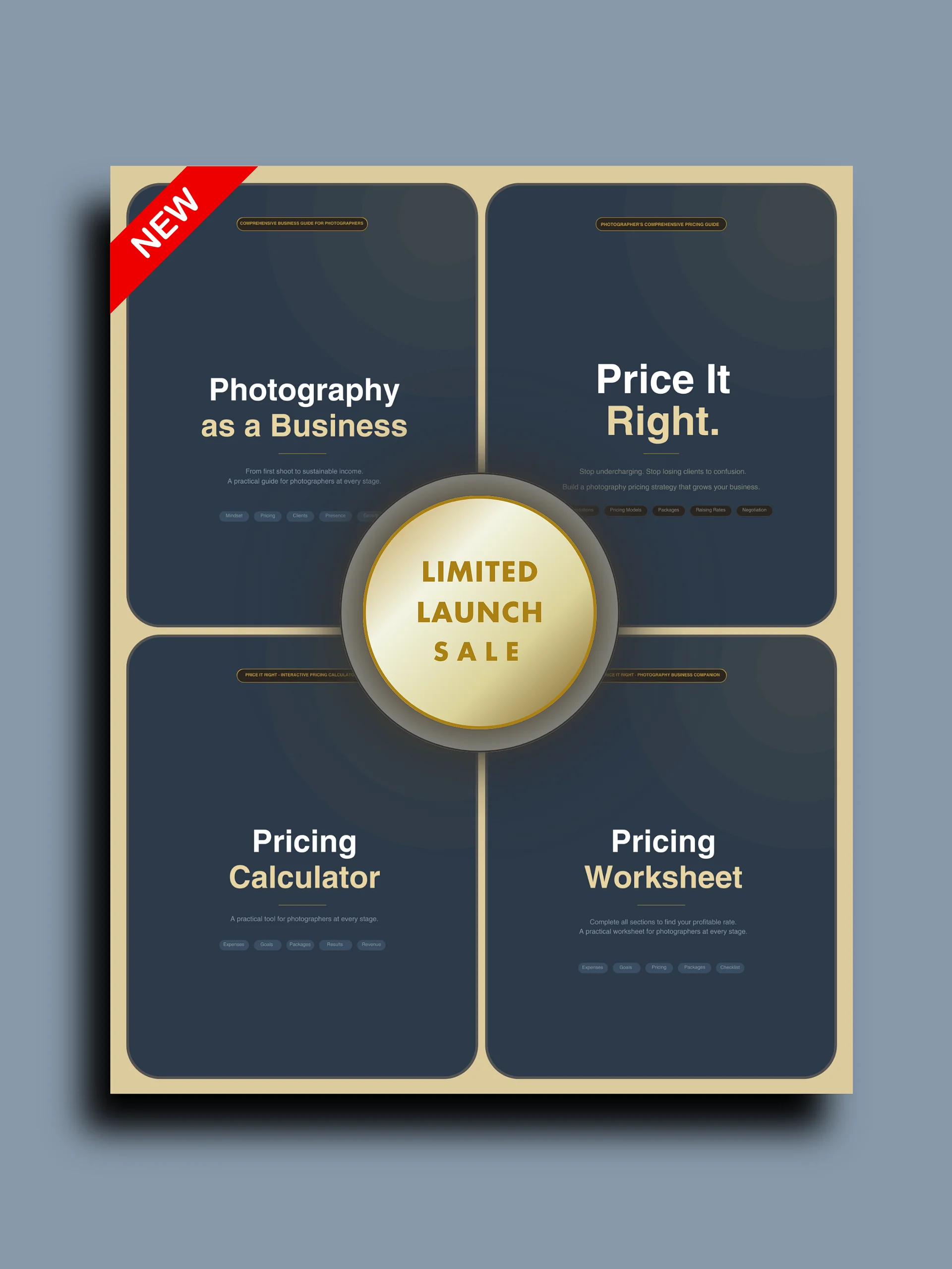 Price It Right - Full System - Guides and Tools for Photographers - Limited Launch Sale - 50% Off product image (1)