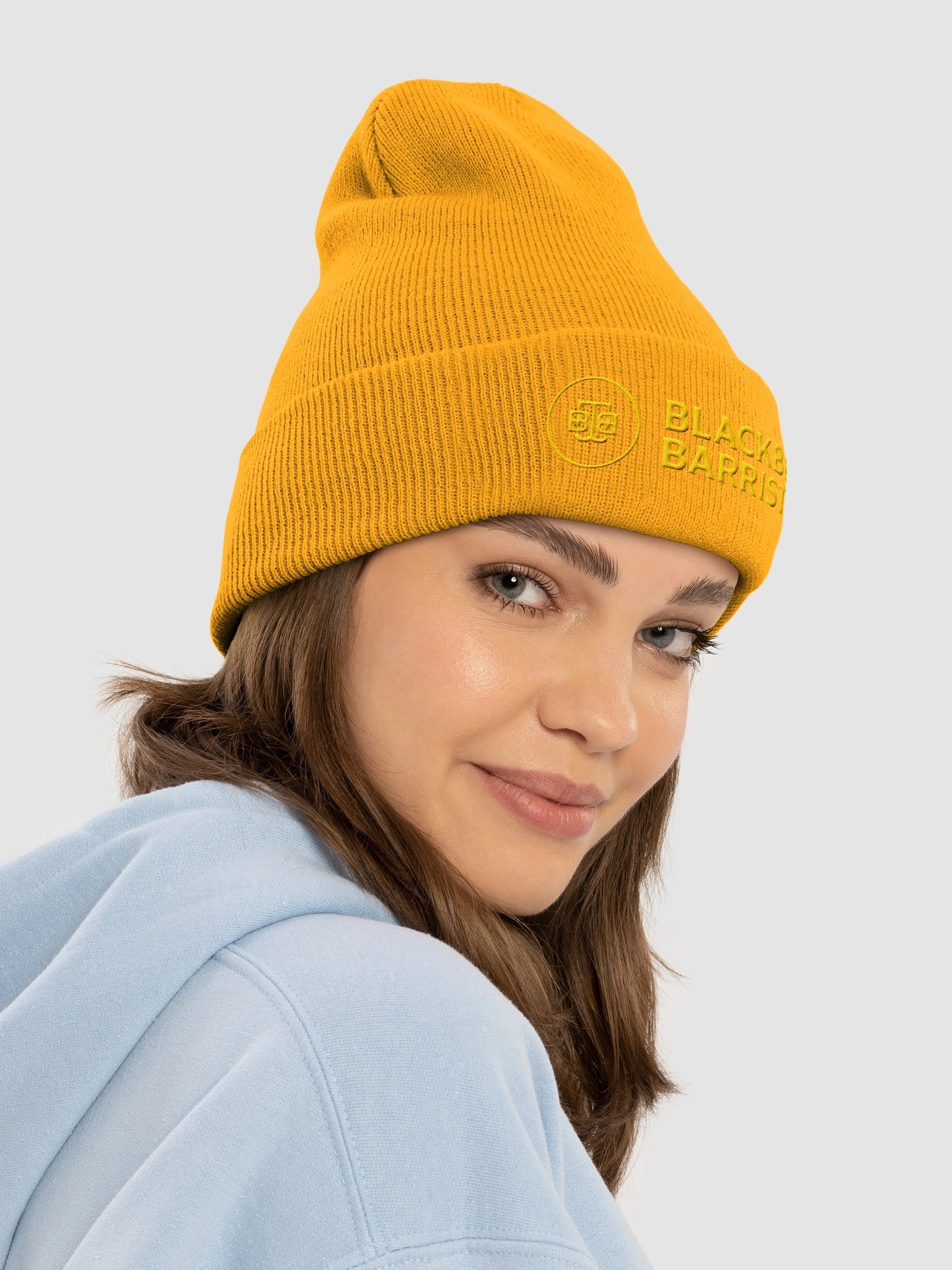 BBB Cuffed Beanie Yellow product image (4)