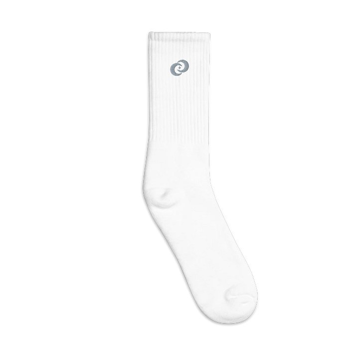 Interlinked Comfort Crew Socks – Lustrous Moon product image (2)
