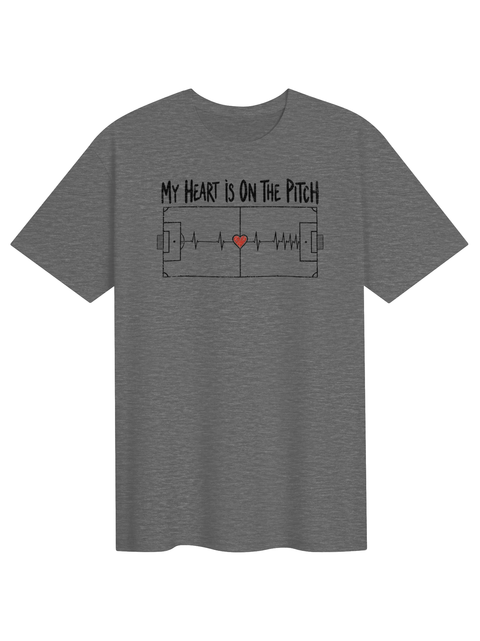 My Heart Is on the Pitch Soccer Tee product image (1)