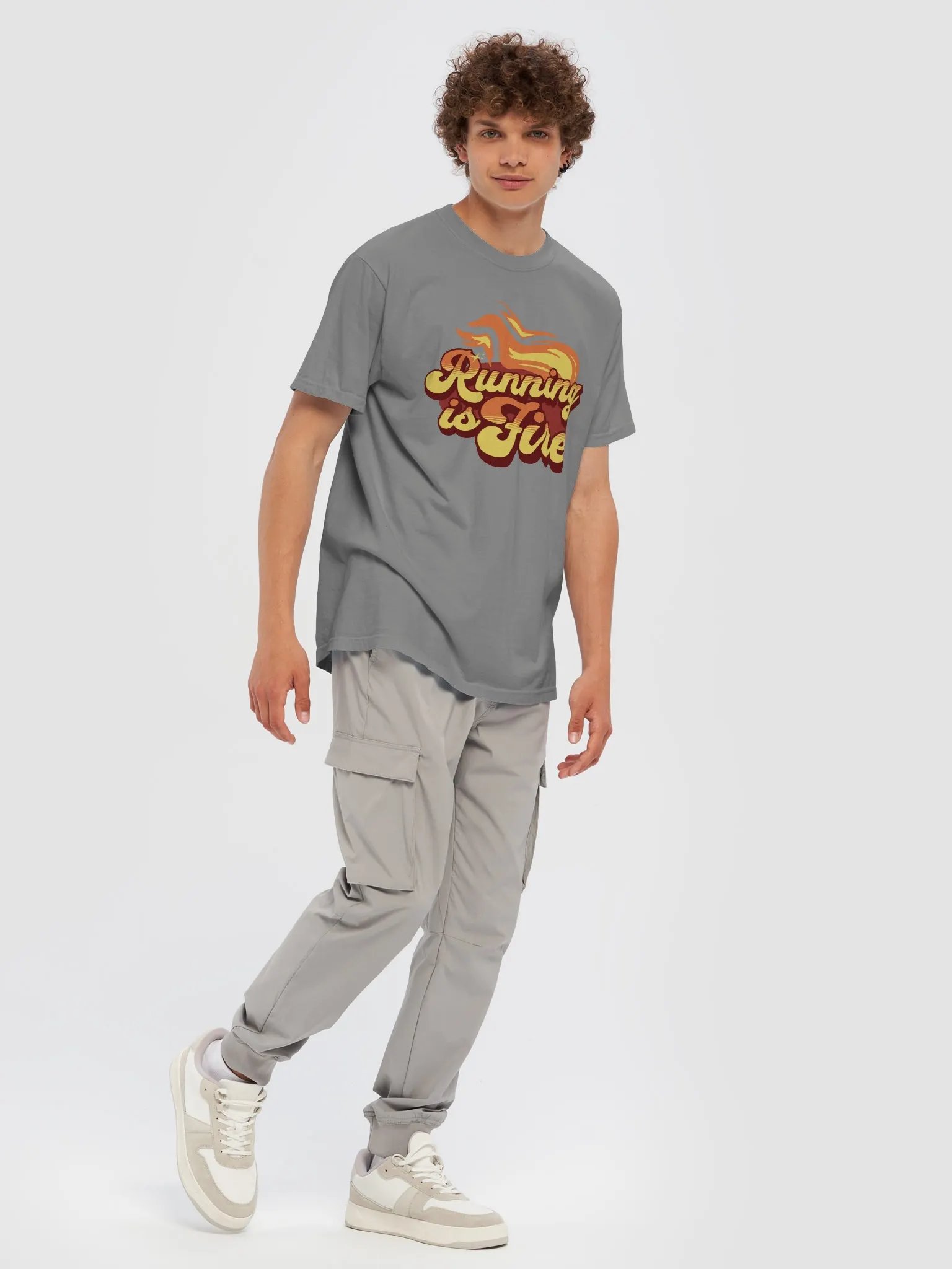 Flaming Passion Running Tee product image (52)
