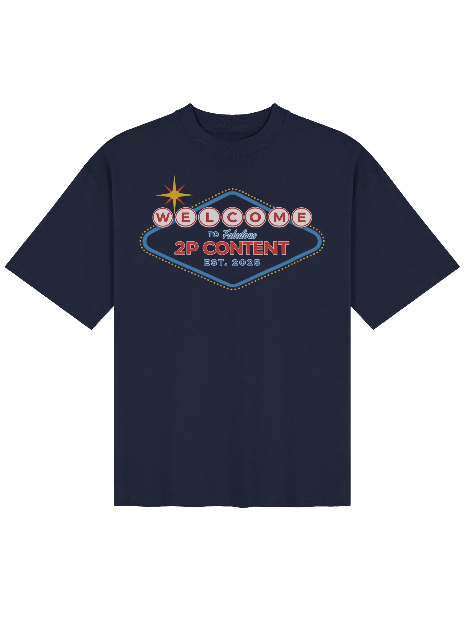 2P Vegas Dice Oversized Tee product image (5)