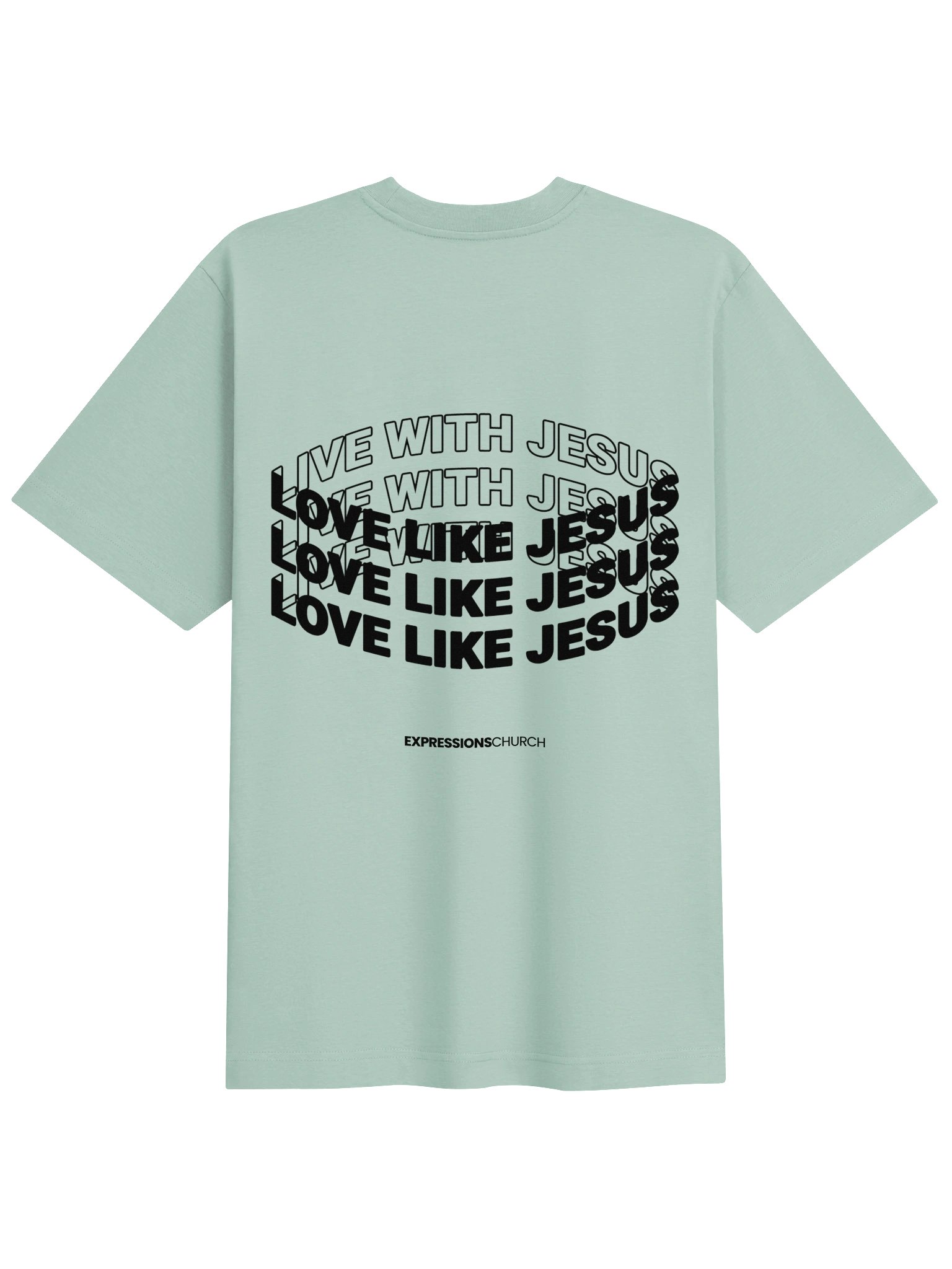 Expressions Church Heavy Tee (black) product image (6)