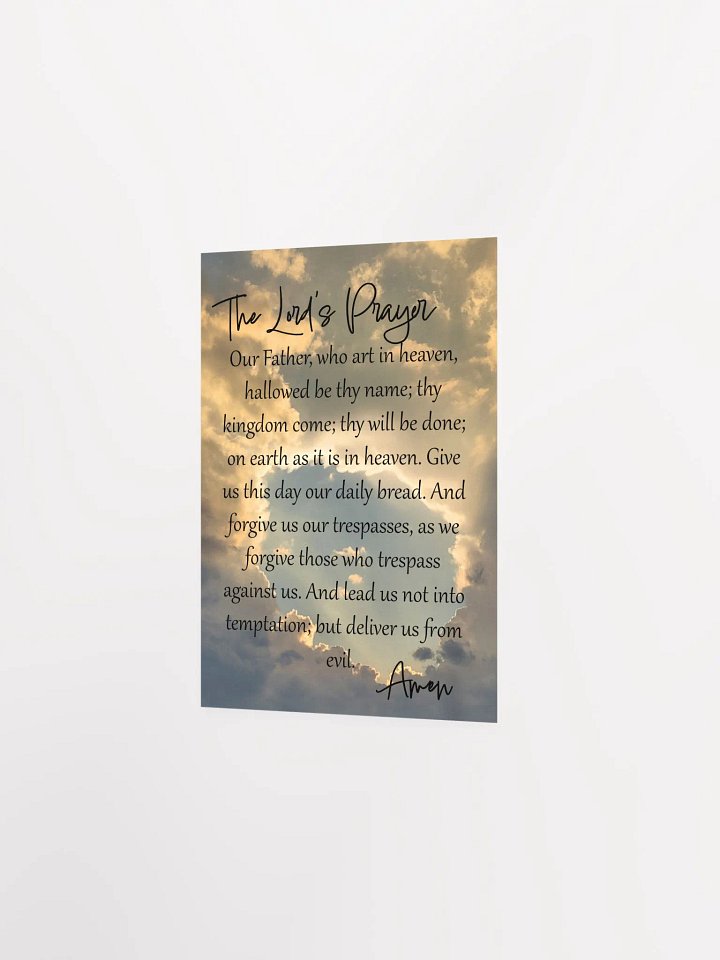 The Lord's Prayer - Print product image (2)