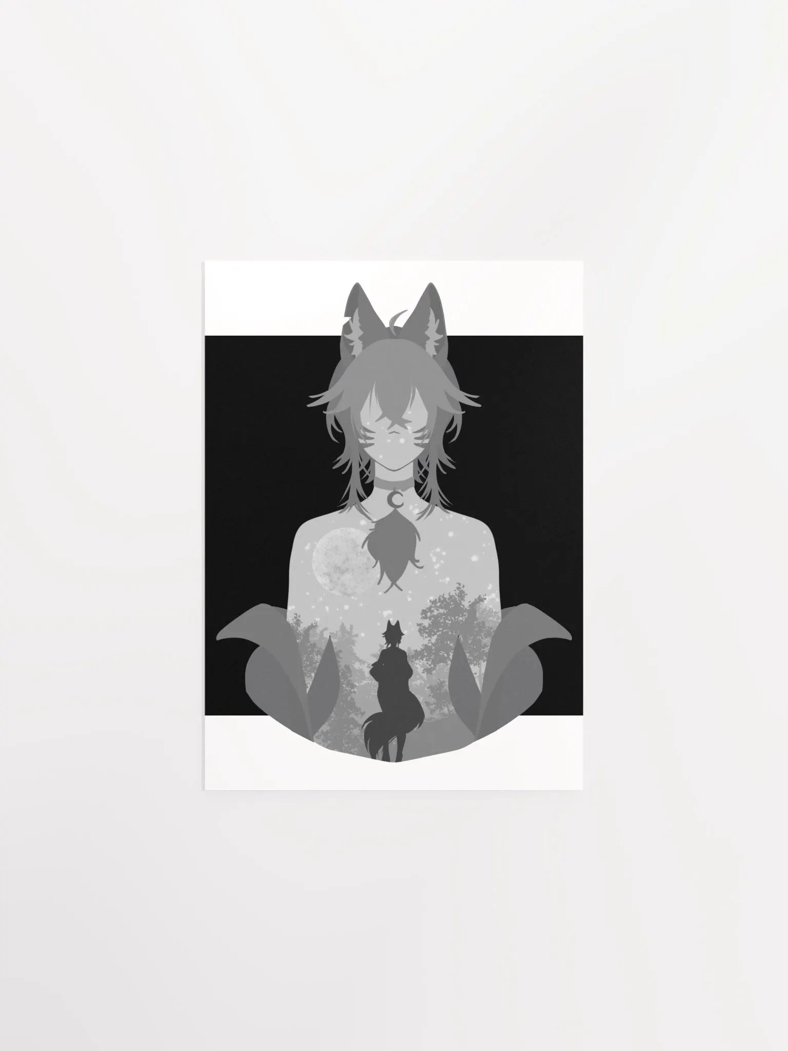 WolfcatRisi Silhouetto Poster (5