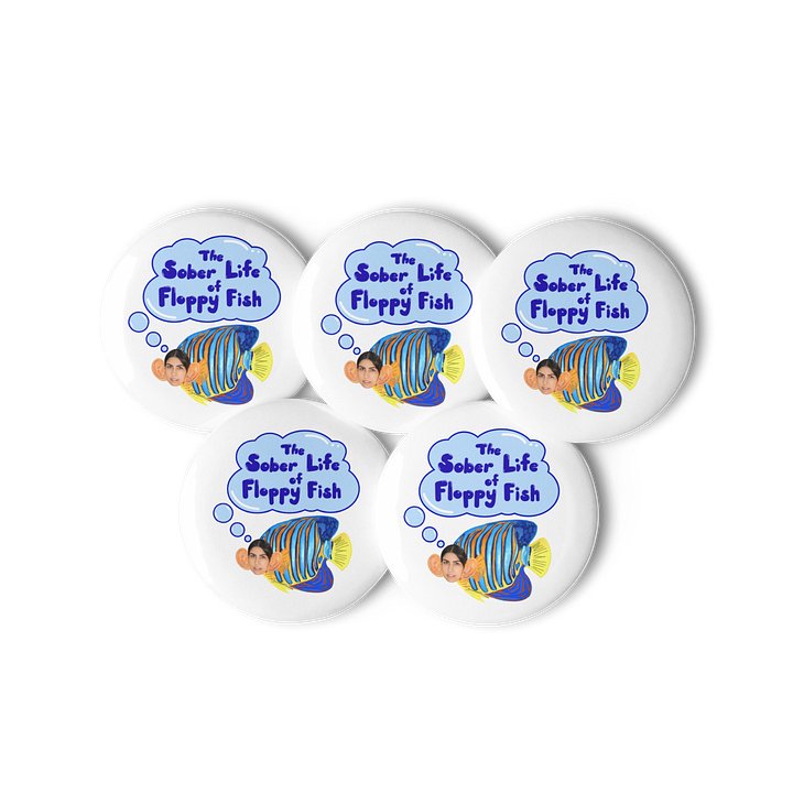 Sober Floppy Fish Pins product image (3)