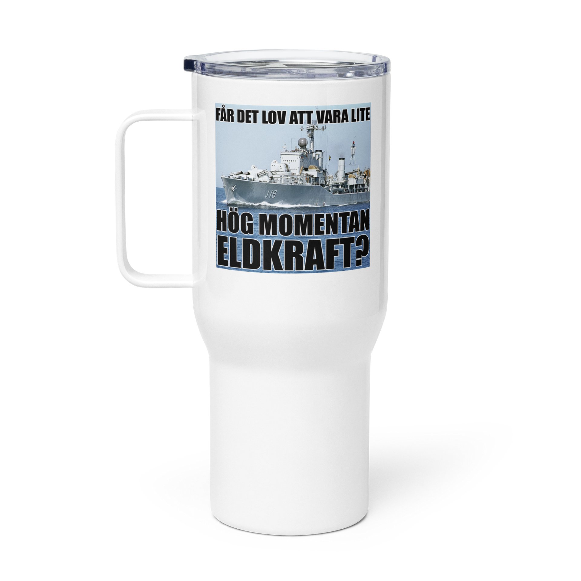 Får det lov att vara lite hög momentan eldkraft? -Halland (Termosmugg) product image (1)