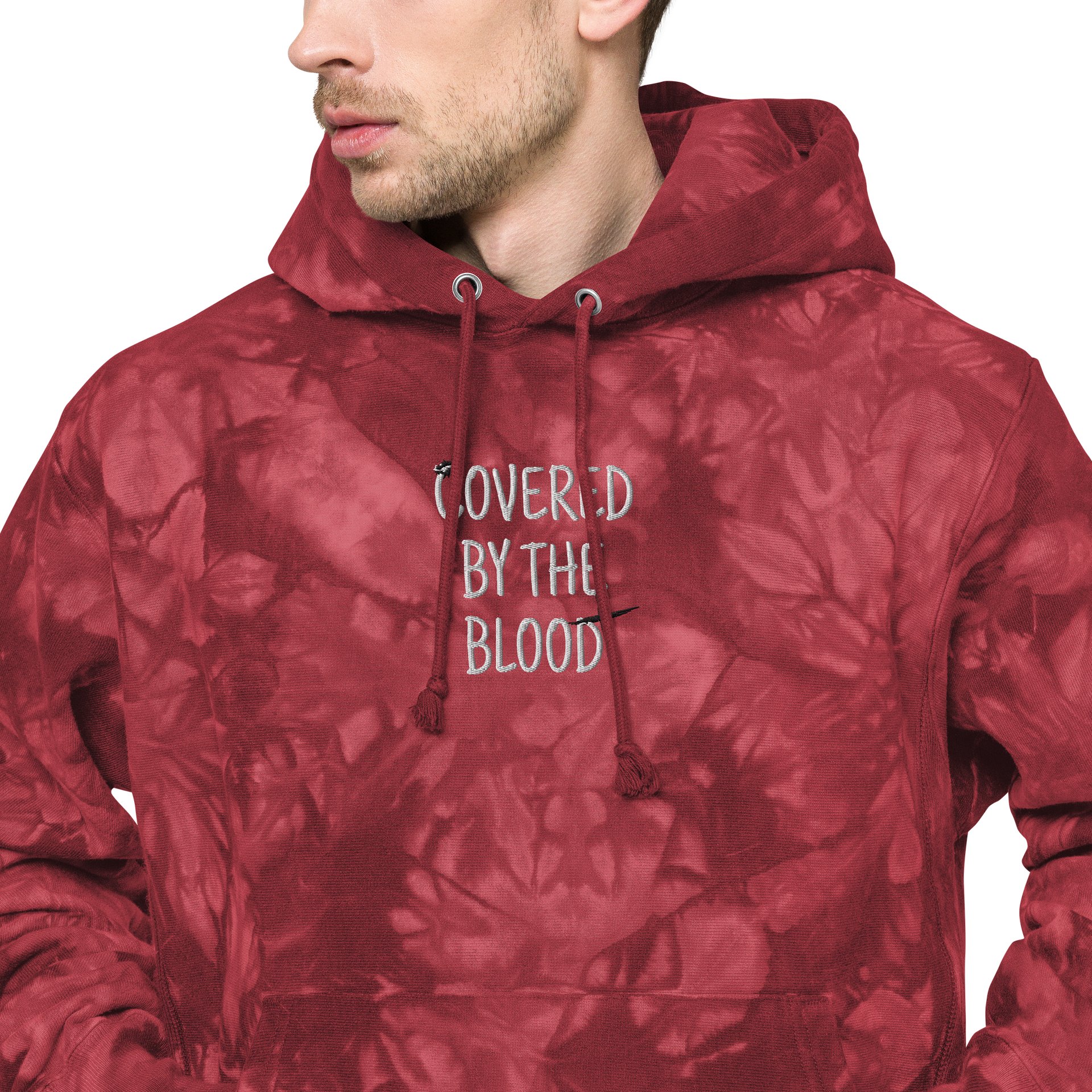 Covered By The Blood - Champion Hoodie product image (4)