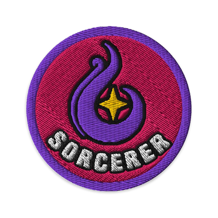 Battle Baubles Sorcerer Class Embroidered Patch product image (1)