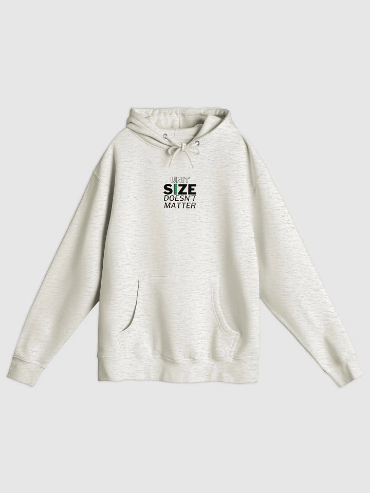 unit SIZE Doesn't Matter (Center Logo) (Hoodie) product image (4)