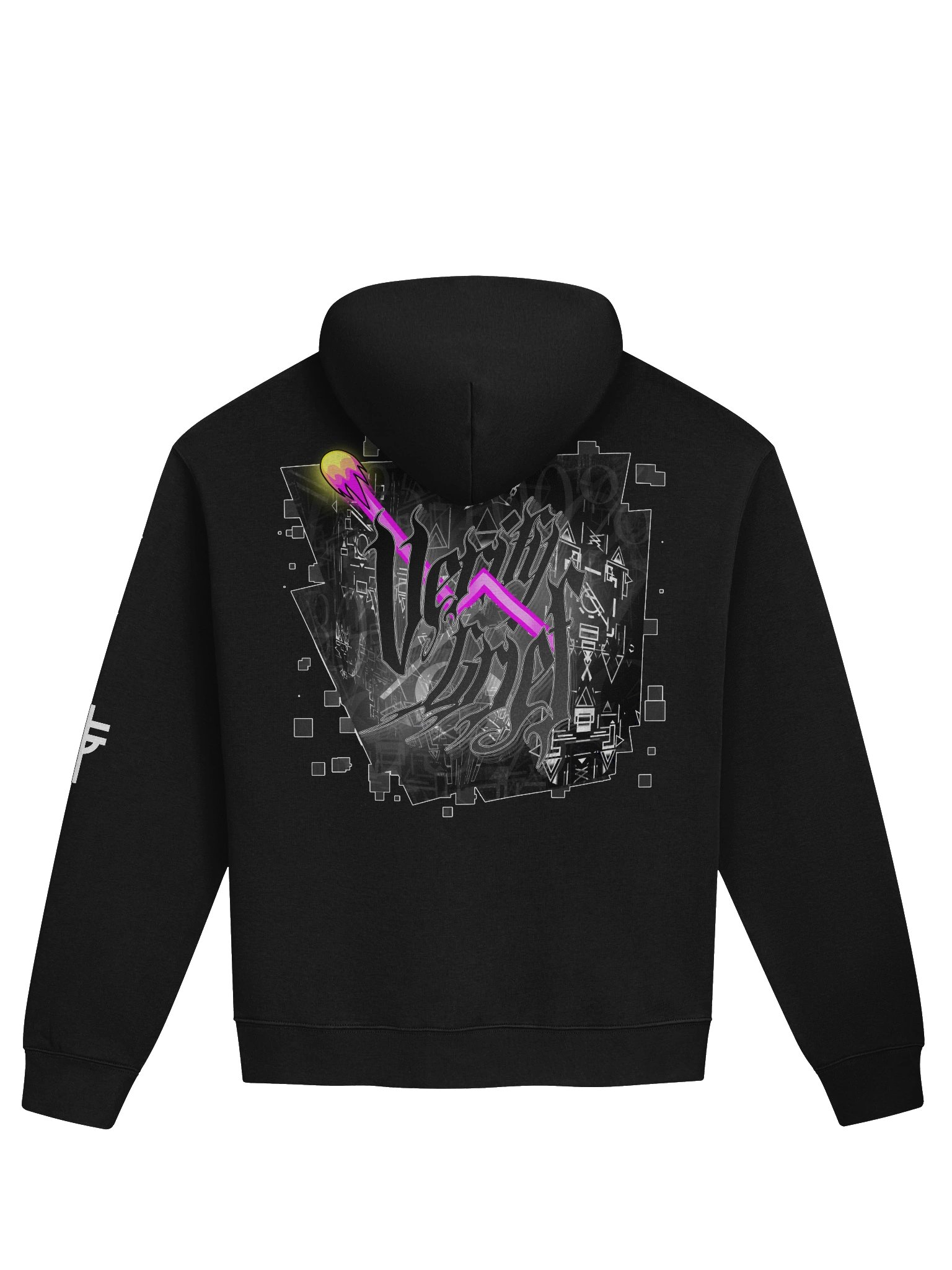 Verify Grief Graphic Oversized Hoodie product image (1)