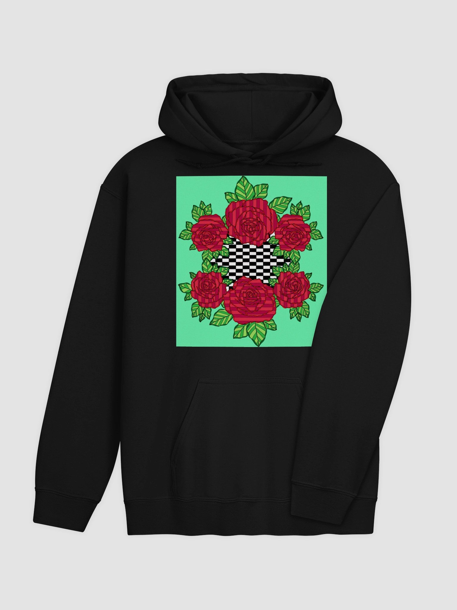 Gildan Classic Hoodie (Rose-Green) product image (23)