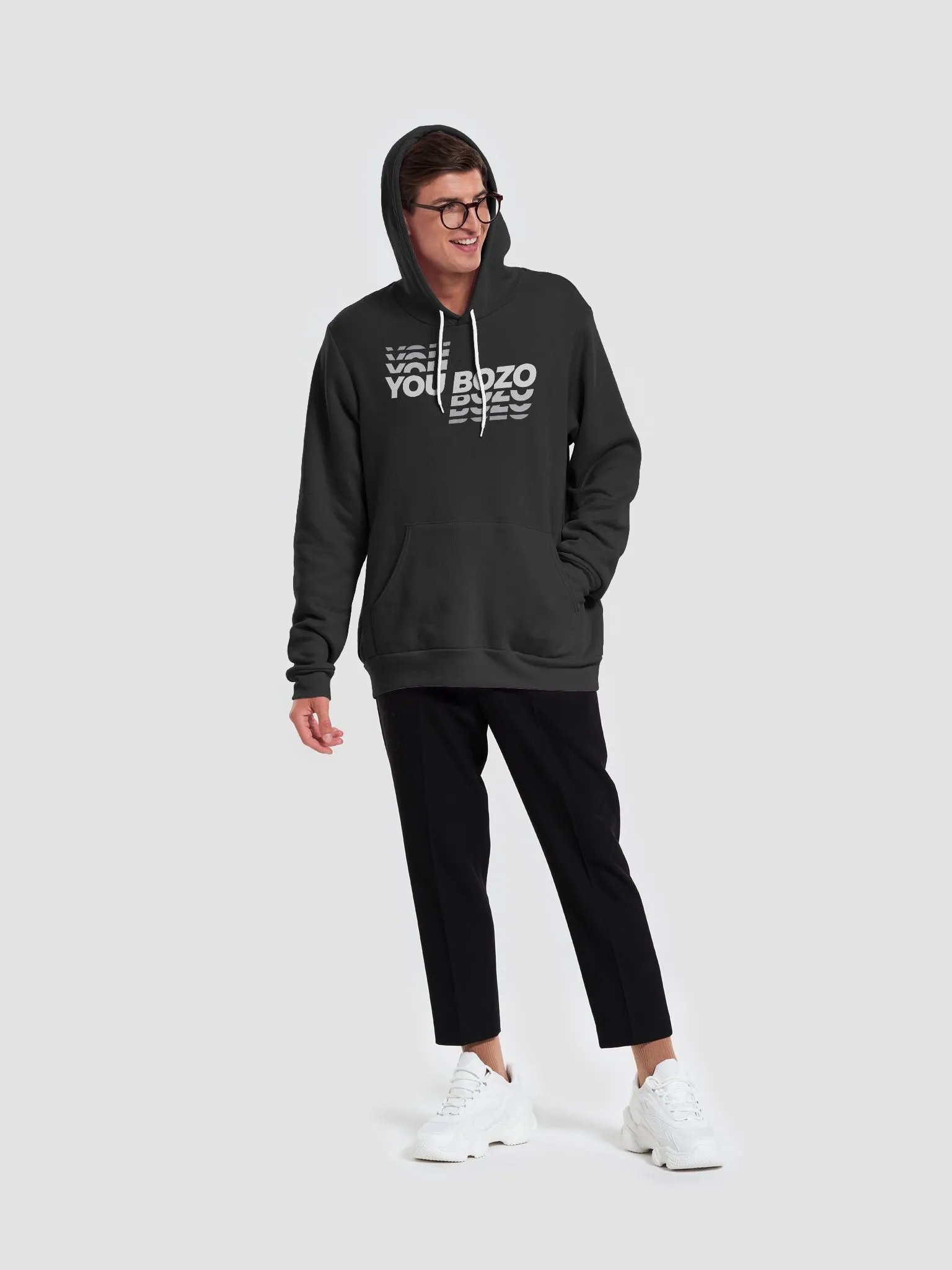 You Bozo WhiteHoodie product image (13)
