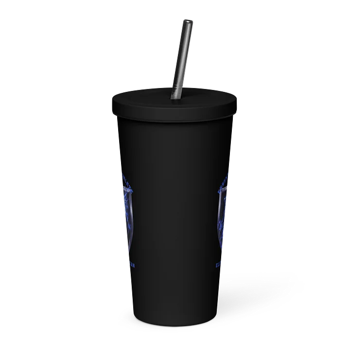 Shield Series: Electrician Edition Tumbler with Straw product image (2)