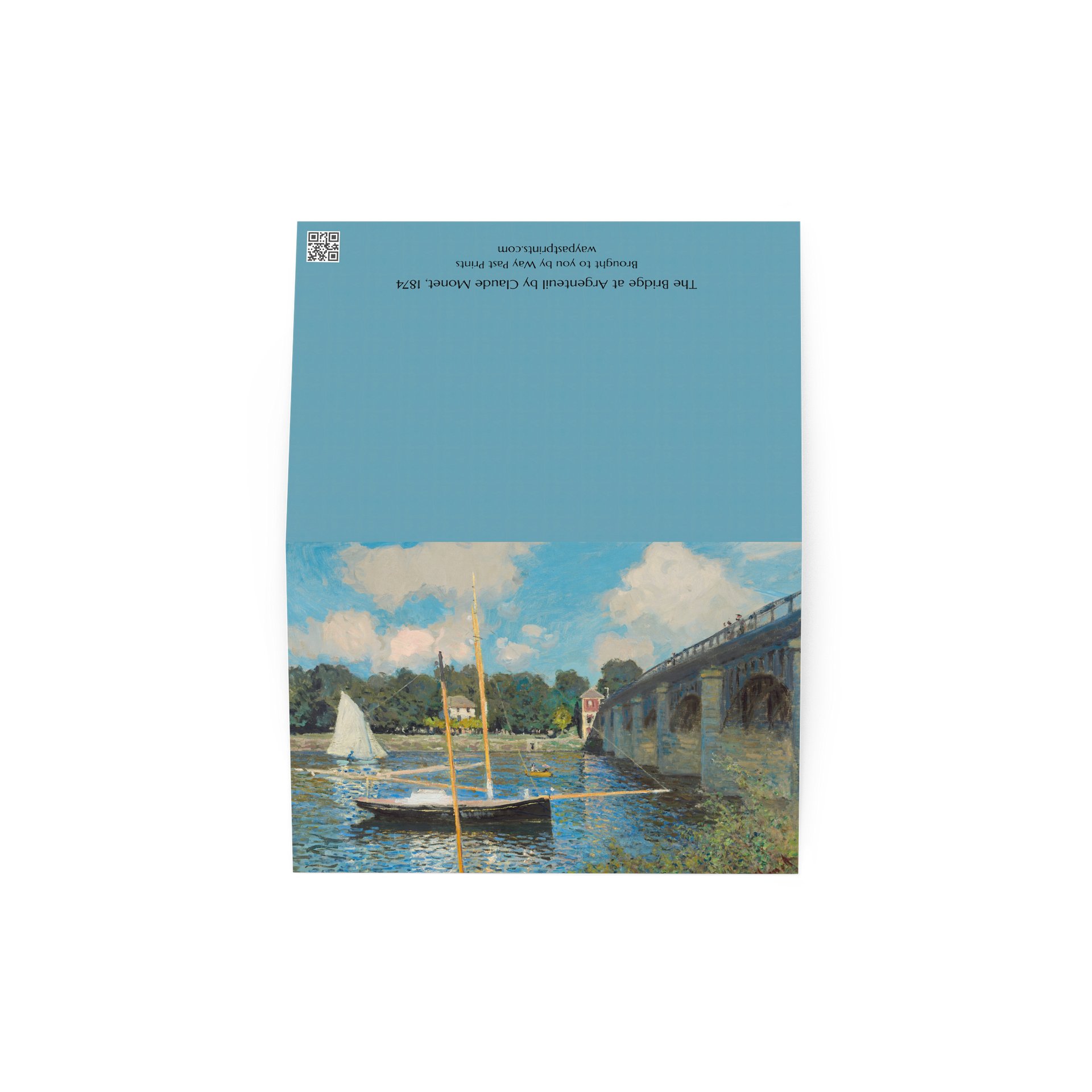 The Bridge at Argenteuil Greeting Card product image (3)