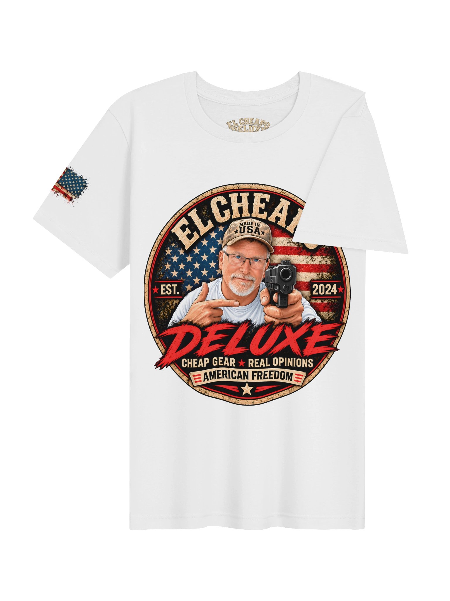 El Cheapos Deluxe American Freedom Tee product image (4)