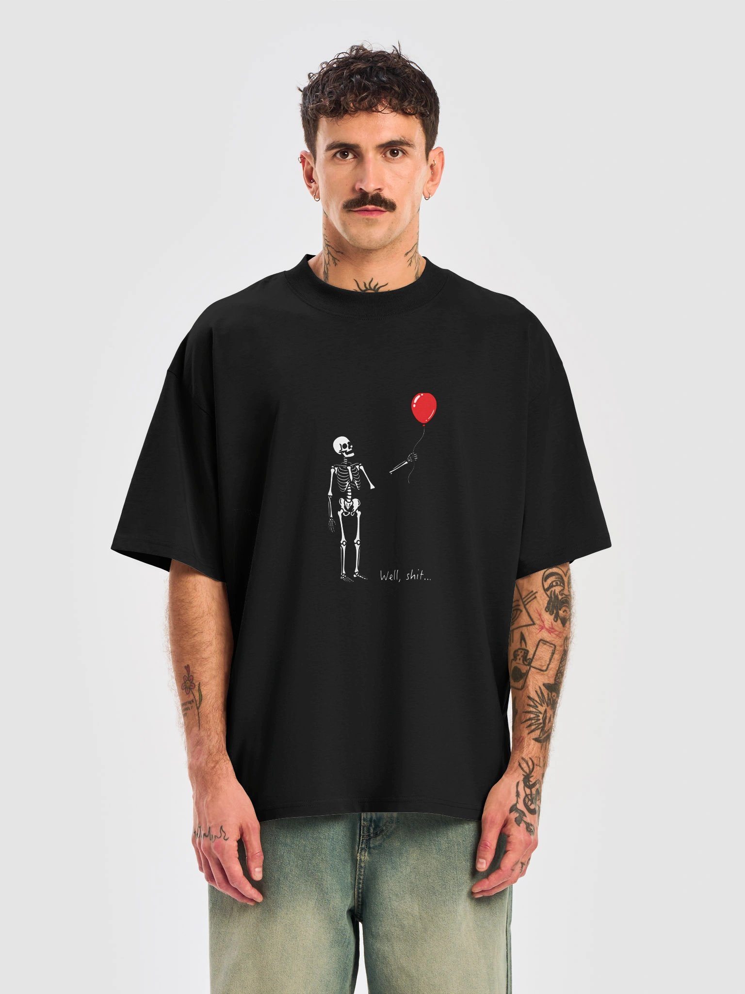 Skeleton Well Shit Shirt product image (111)