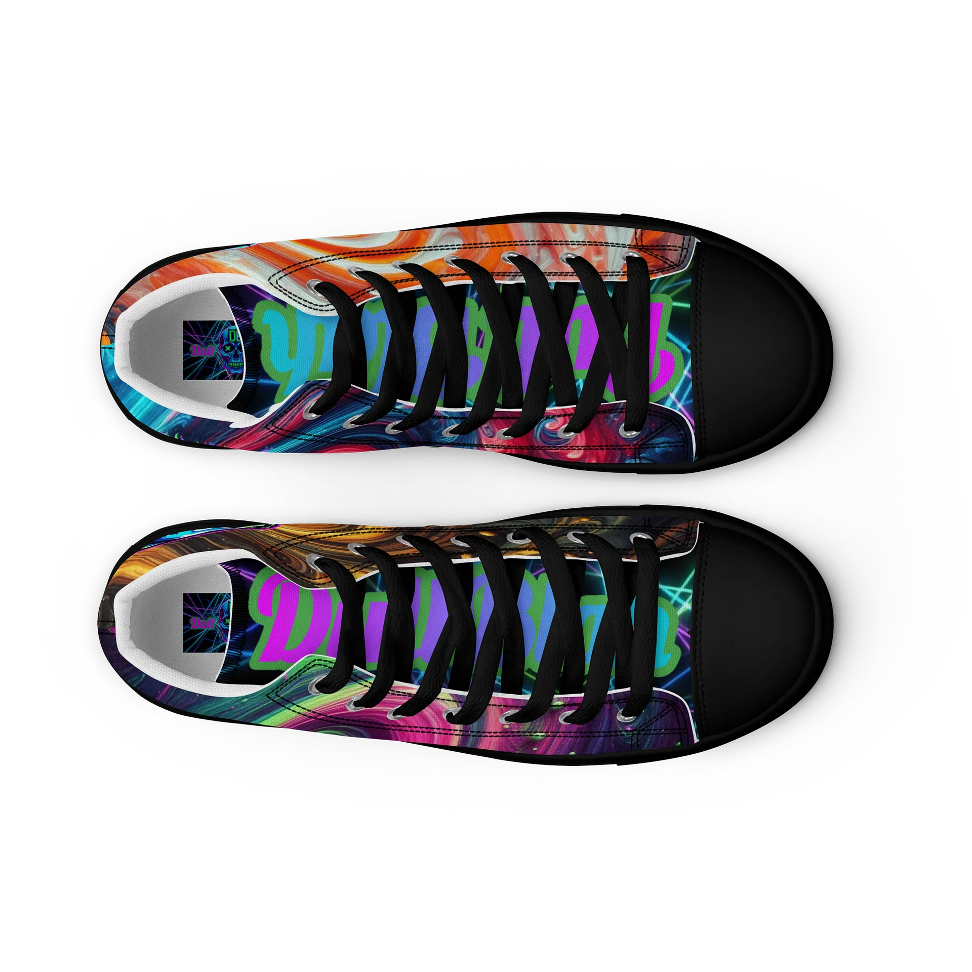 Women's "Cosmic Anarchy" Premium High-Top Sneakers product image (9)