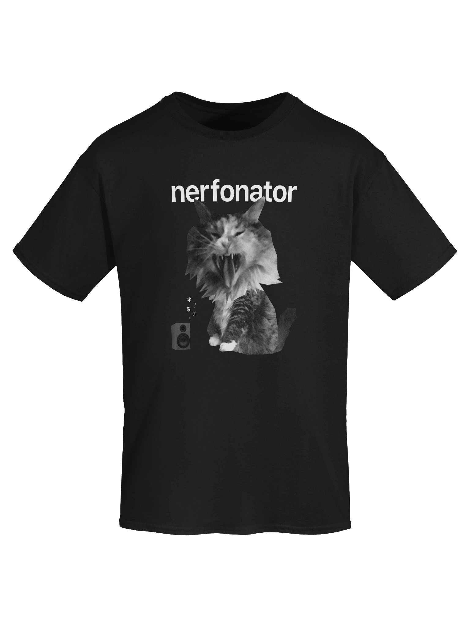 Nerfonator Screaming Cat T-Shirt product image (23)