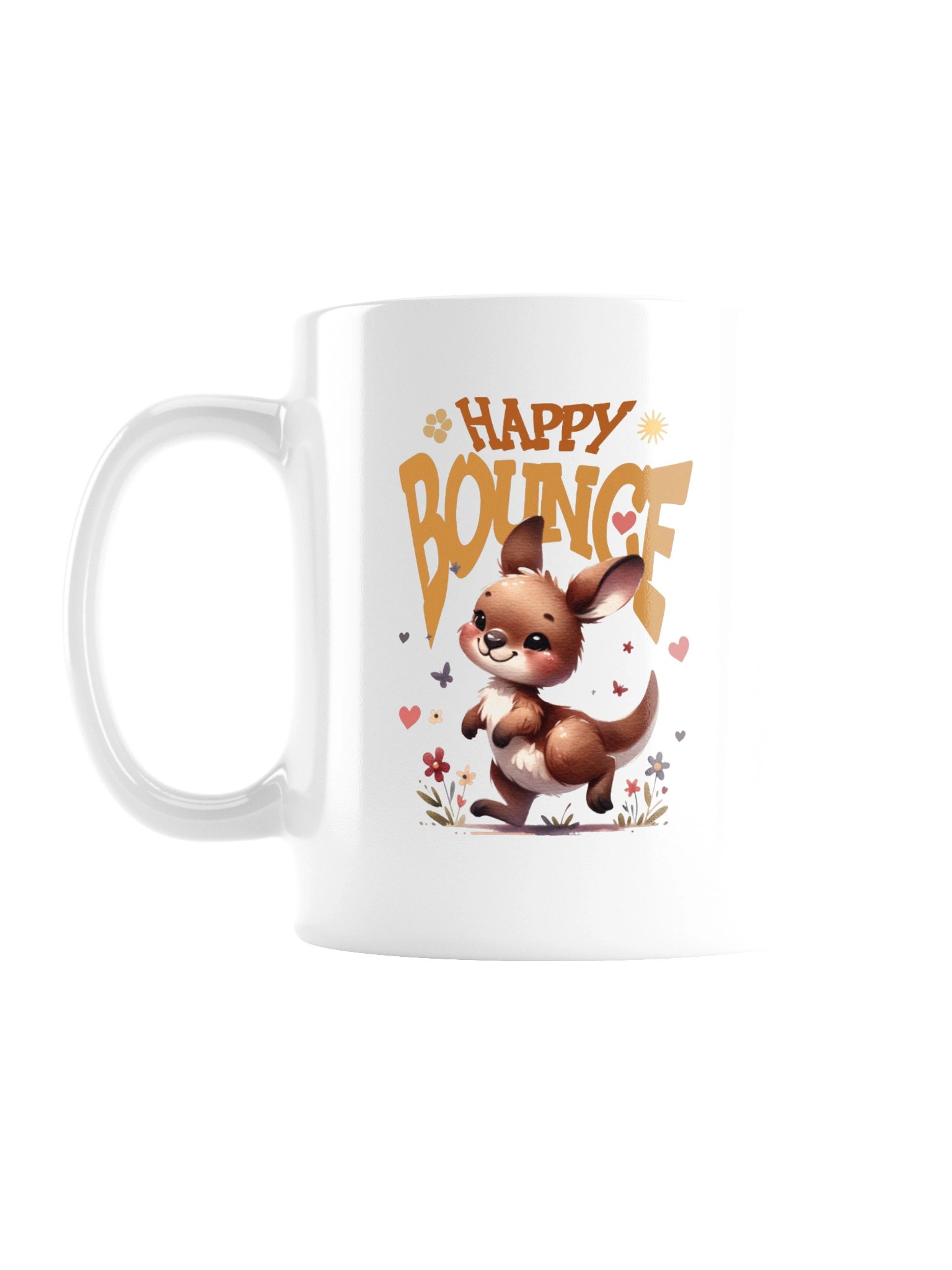 Happy Bounce Kangaroo - Cute Baby Kangaroo Shirt - Funny Kangaroo Lover Gift product image (1)