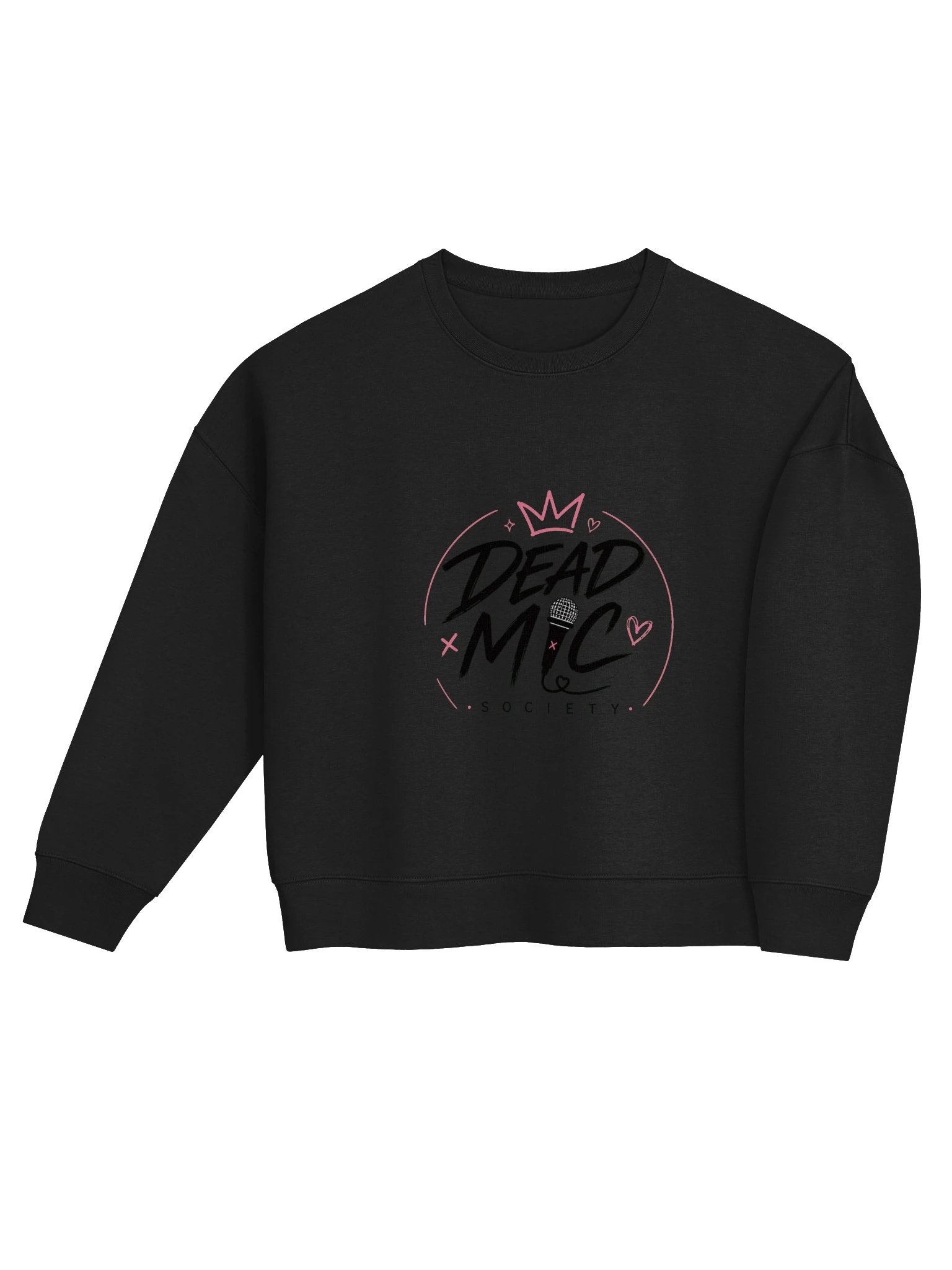 Dead Mic Society Women's Organic Crewneck product image (16)
