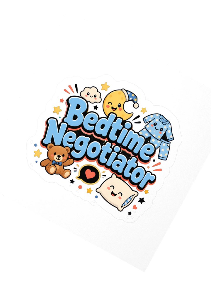 Bedtime Negotiator Sticker product image (2)