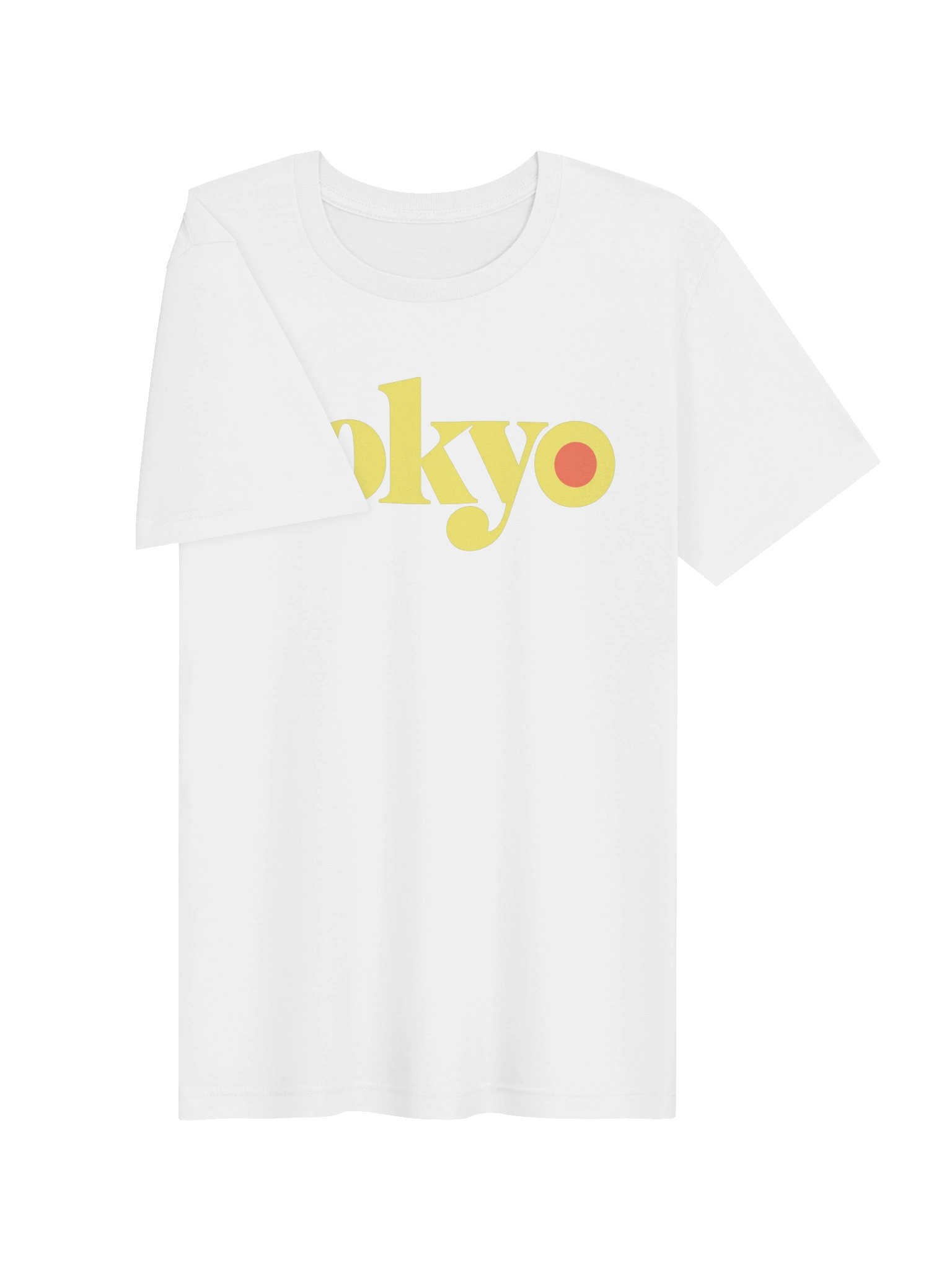 Tokyo Yellow Wordmark Tee product image (3)