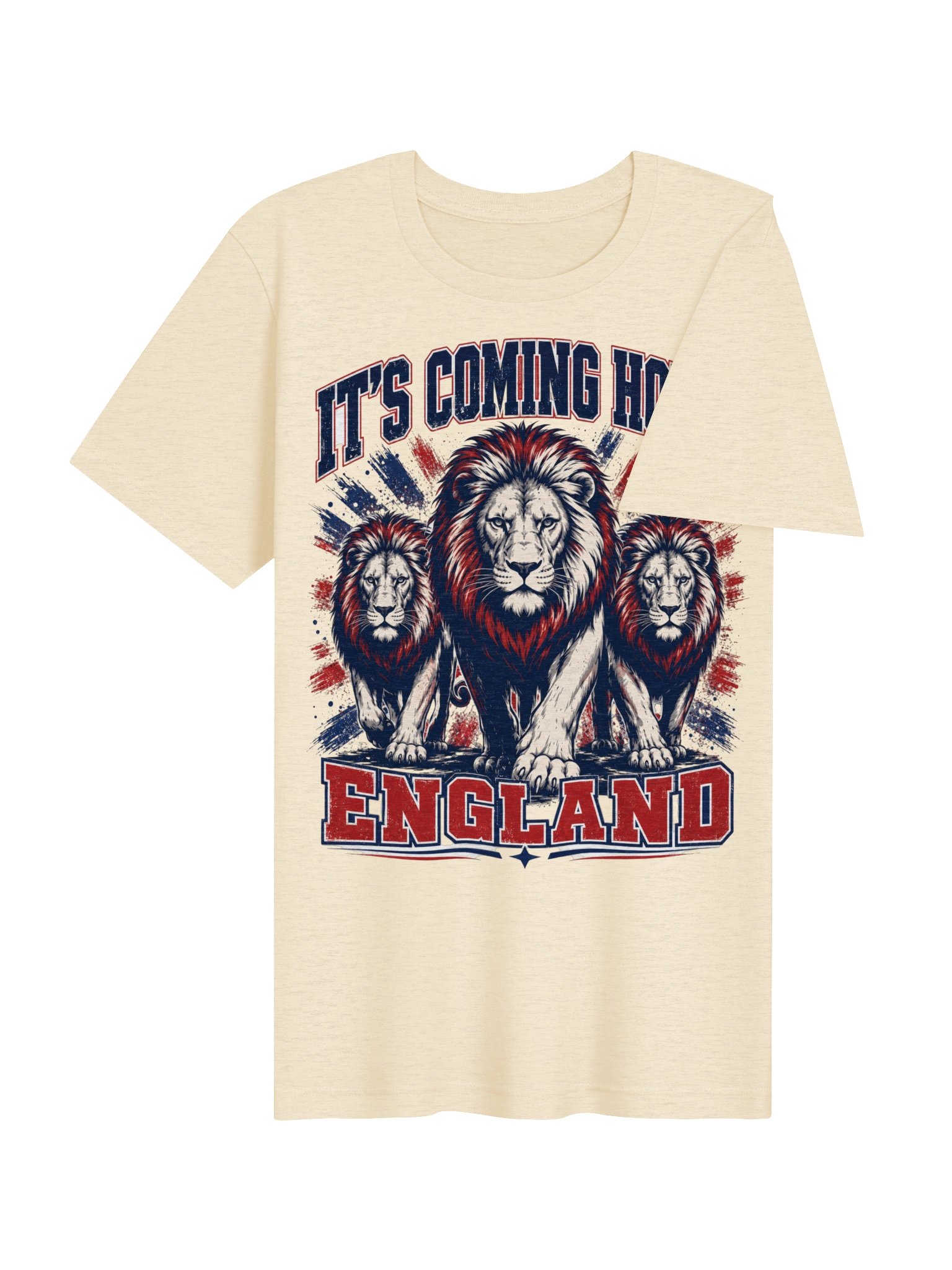 It’s Coming Home England Three Lions Tee | Official-Vibe England Three Lions World Cup Tee product image (16)