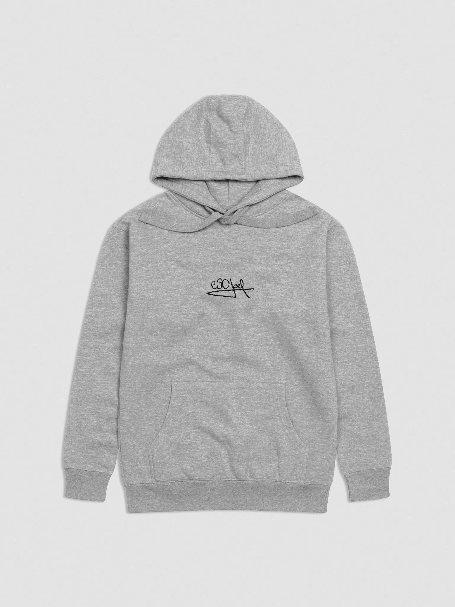 e30joel Embroidery Signature Hoodie (Black Stitch) product image (8)