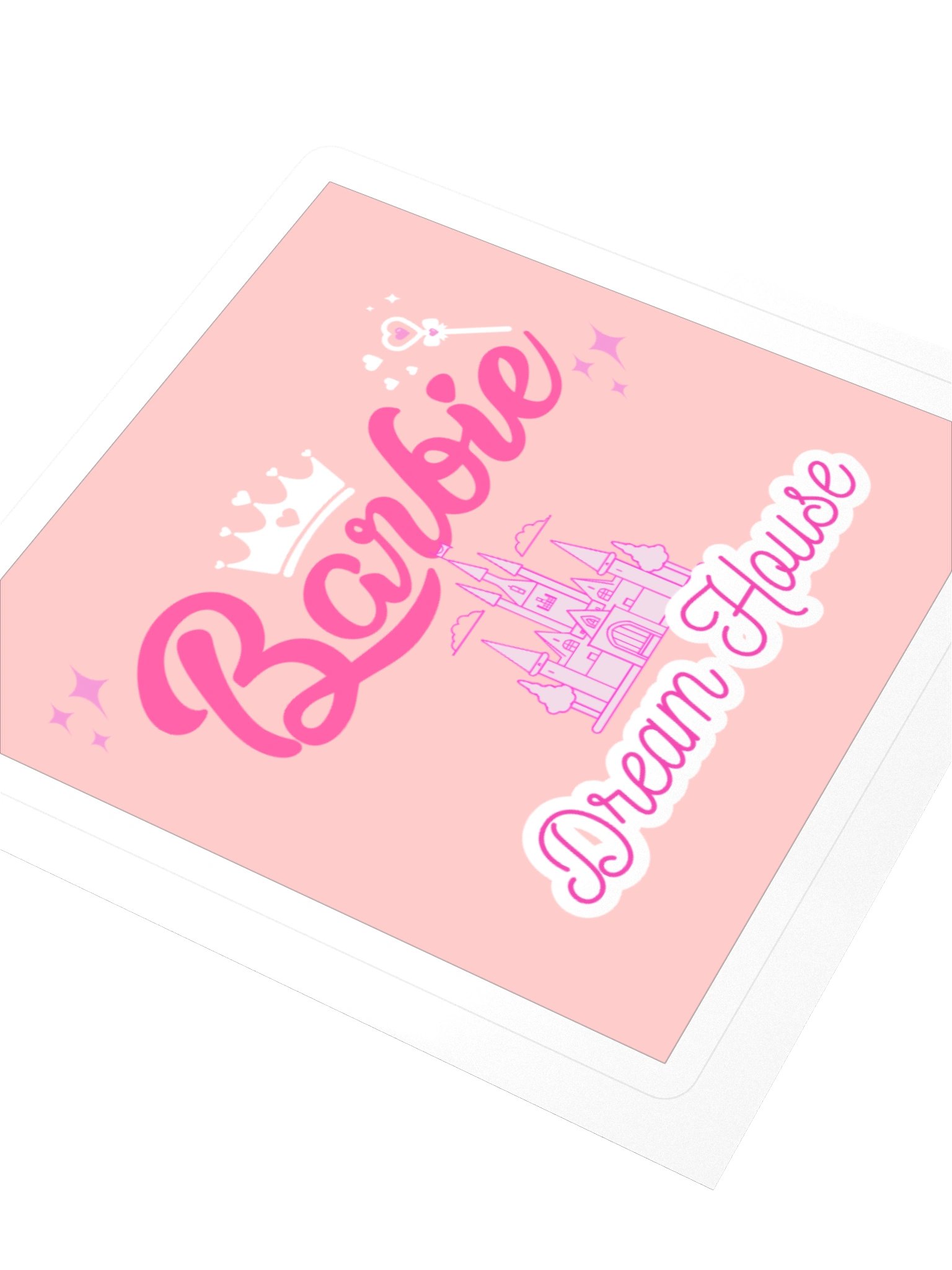Barbie Movie Barbie Dream House Square Sticker product image (3)