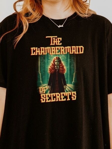 Ginny Chambermaid of Secrets Funny Vintage Pulp Mystery Harry Potter Shirt product image (1)