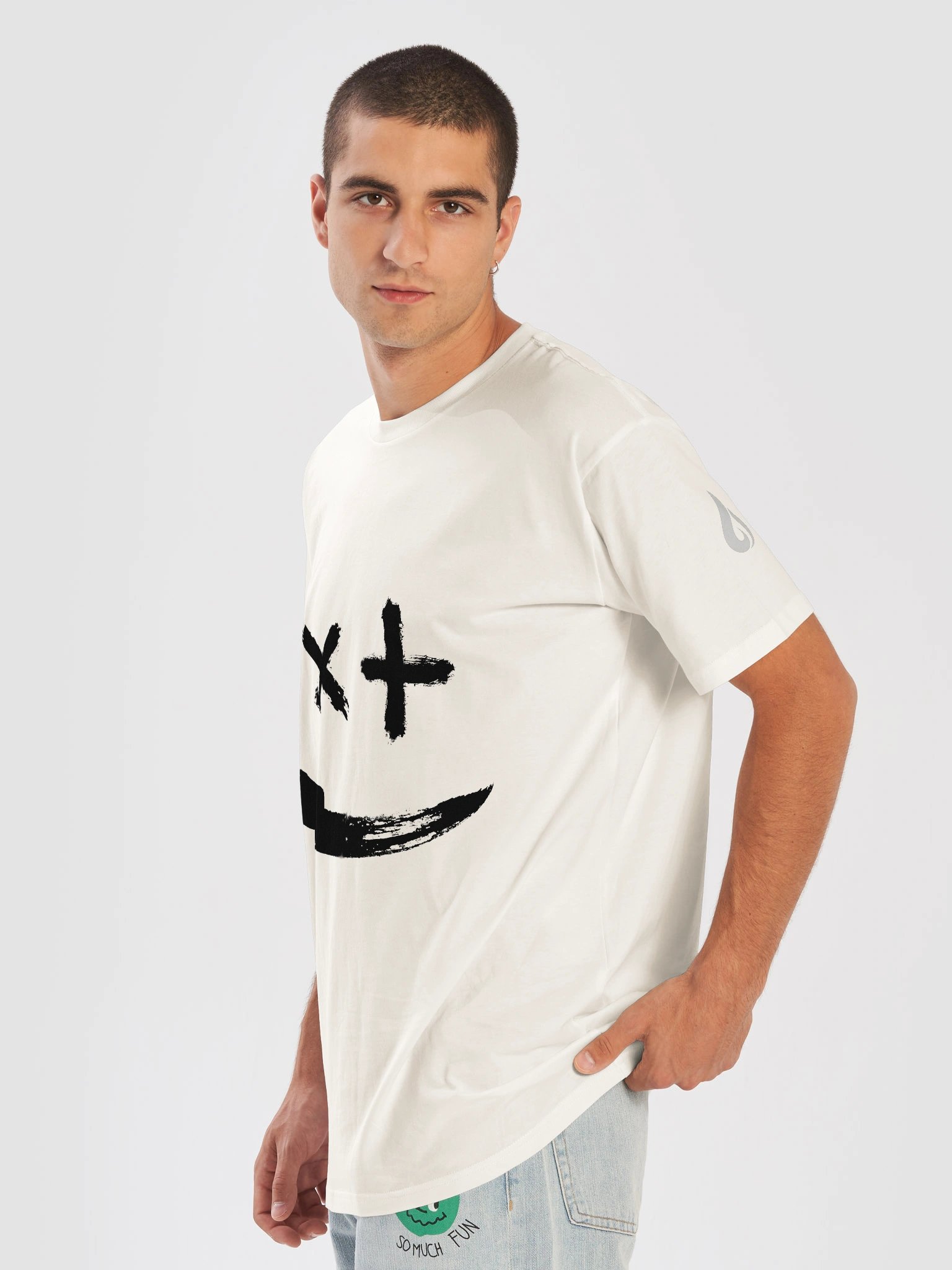 LowkeyFire Smiling Face T-Shirt product image (7)