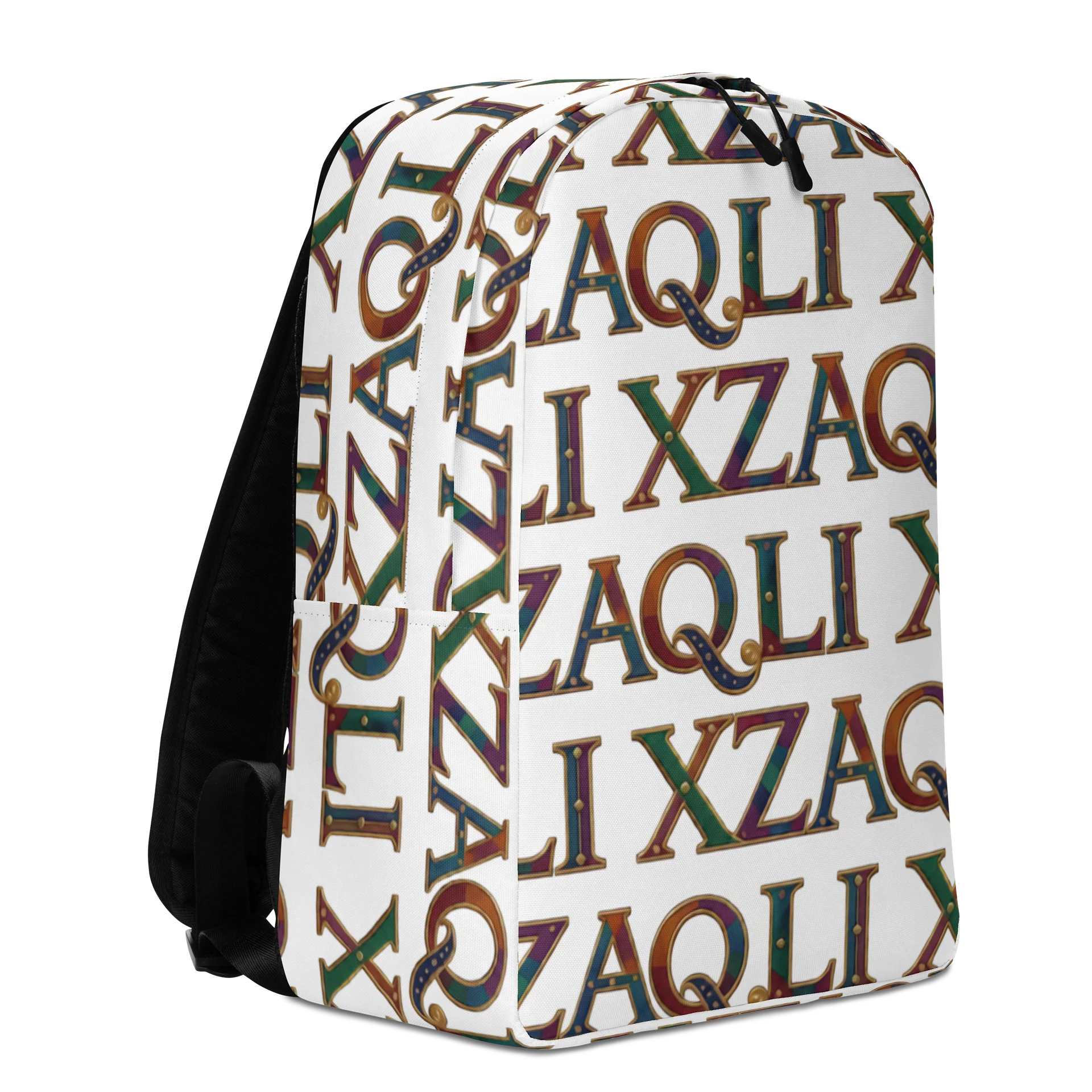 XZAQLI Ivory Monogram Premium Commuter Backpack product image (3)