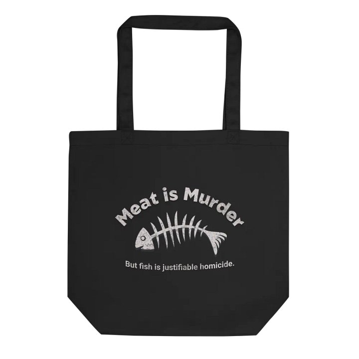 Meat Is Murder Canvas Tote product image (1)
