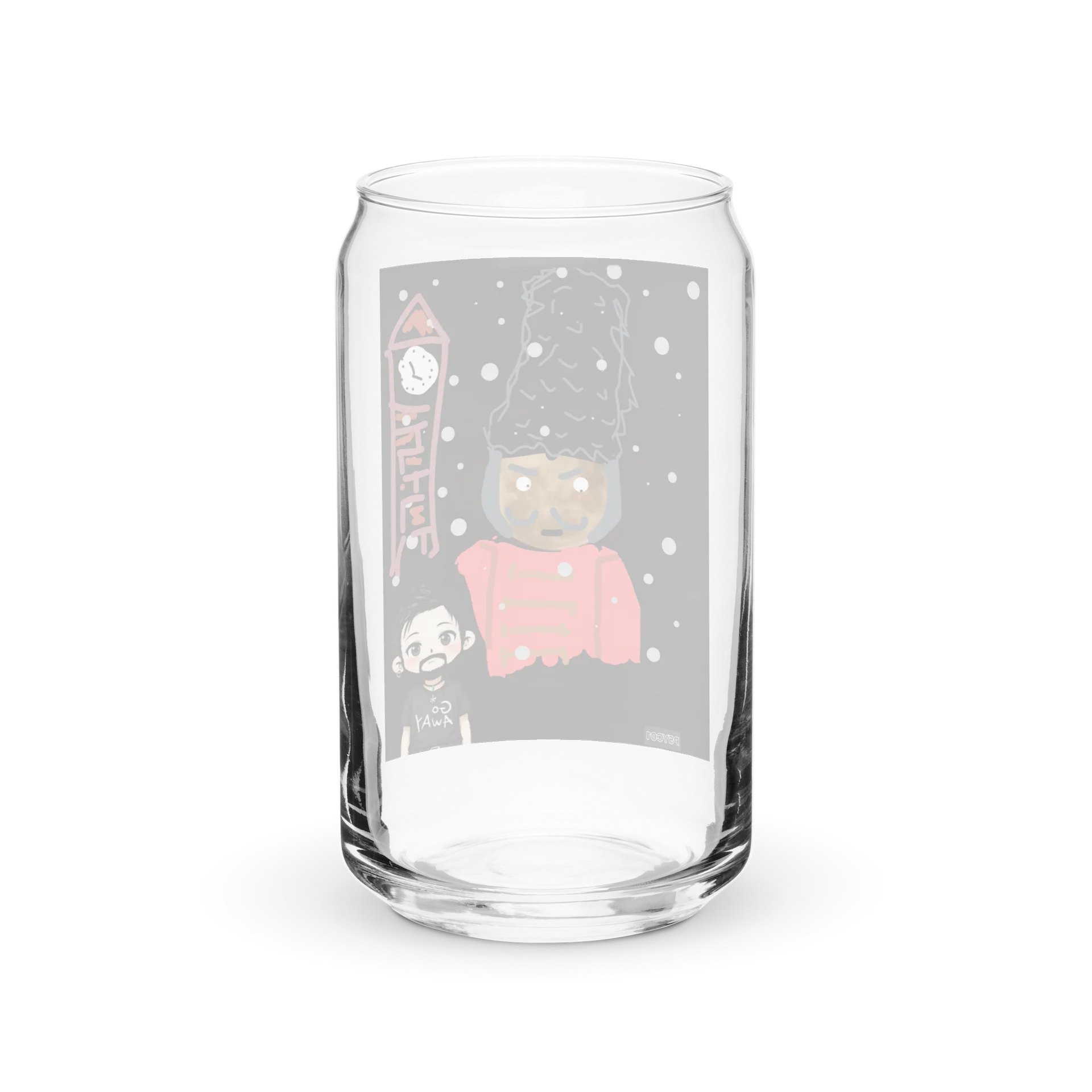 British Guard Mr.Moon Can-Shaped Glass product image (2)