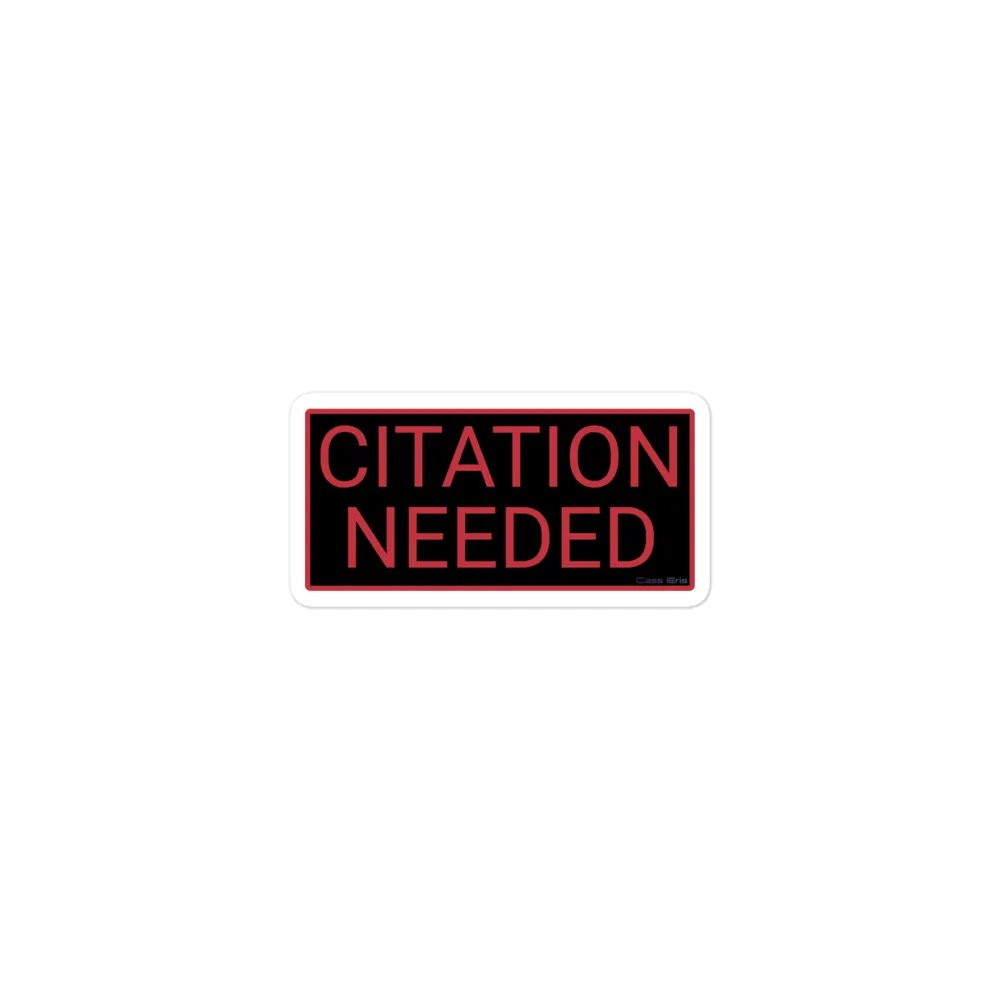 Citation Needed Magnet product image (1)