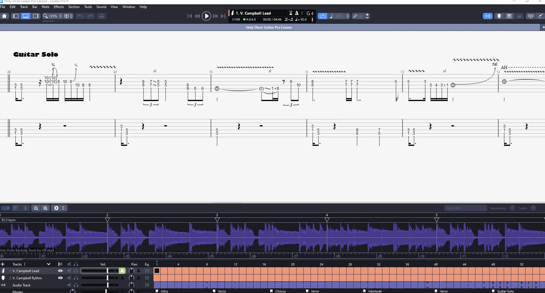 Holy Diver | PDF Tab + Guitar Pro | Dio product image (3)