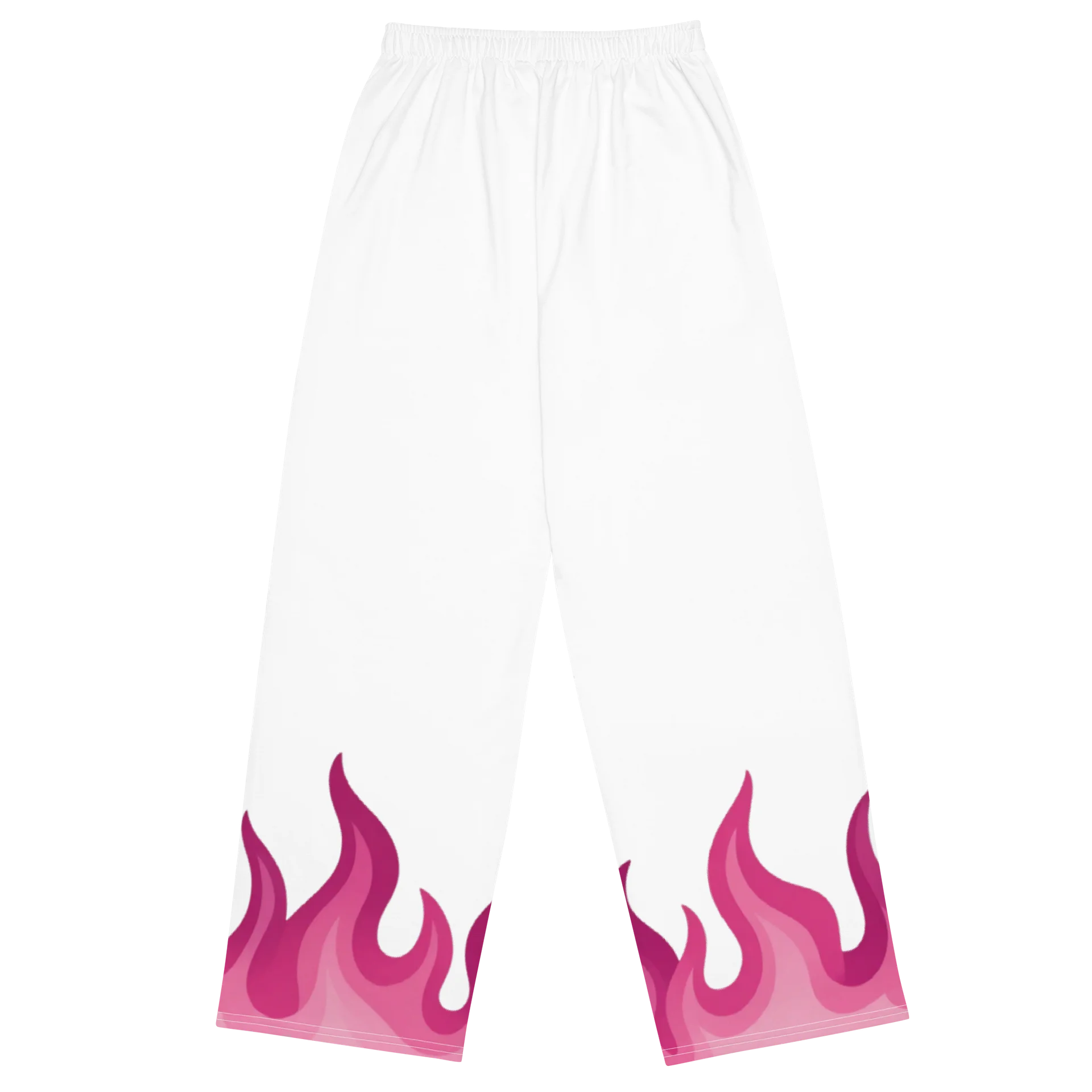 Pink Flame Wide-Leg Pants product image (2)