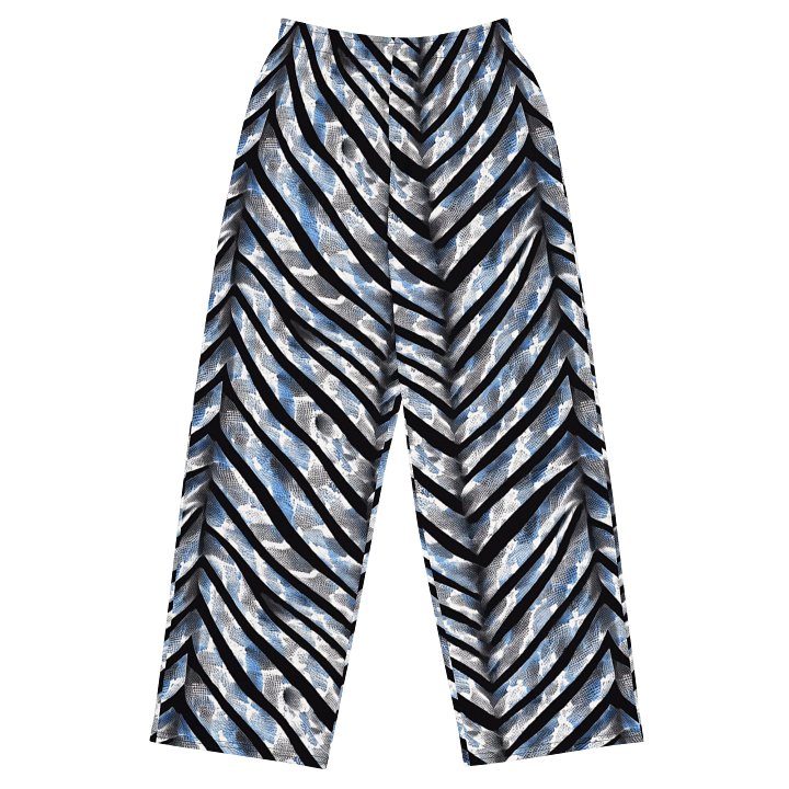 Blue Grey Snake Skin Pants product image (1)