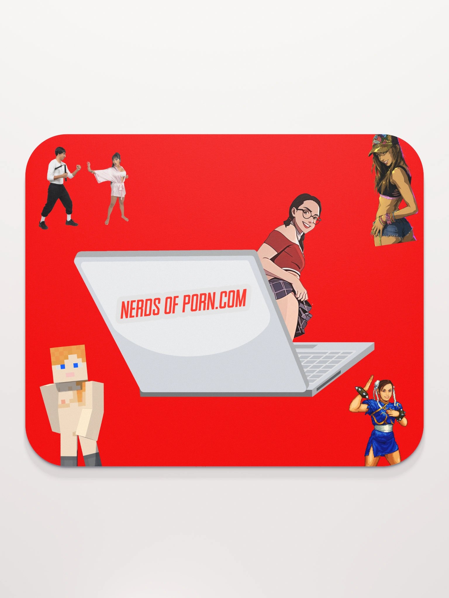 Nerds of Porn Logo Mousepad product image (2)