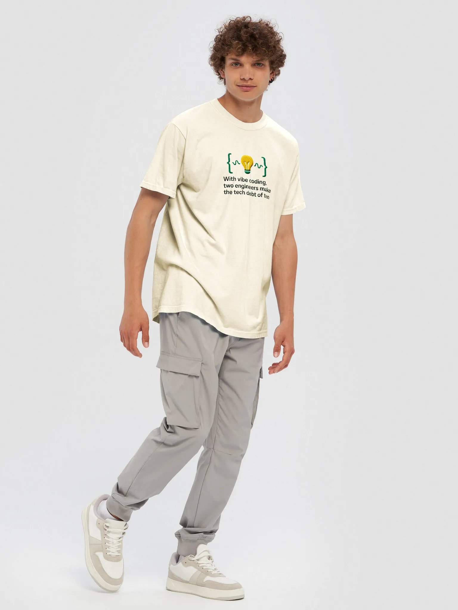 Vibe Coding: Deploy Chaos Efficiently T-Shirt product image (6)