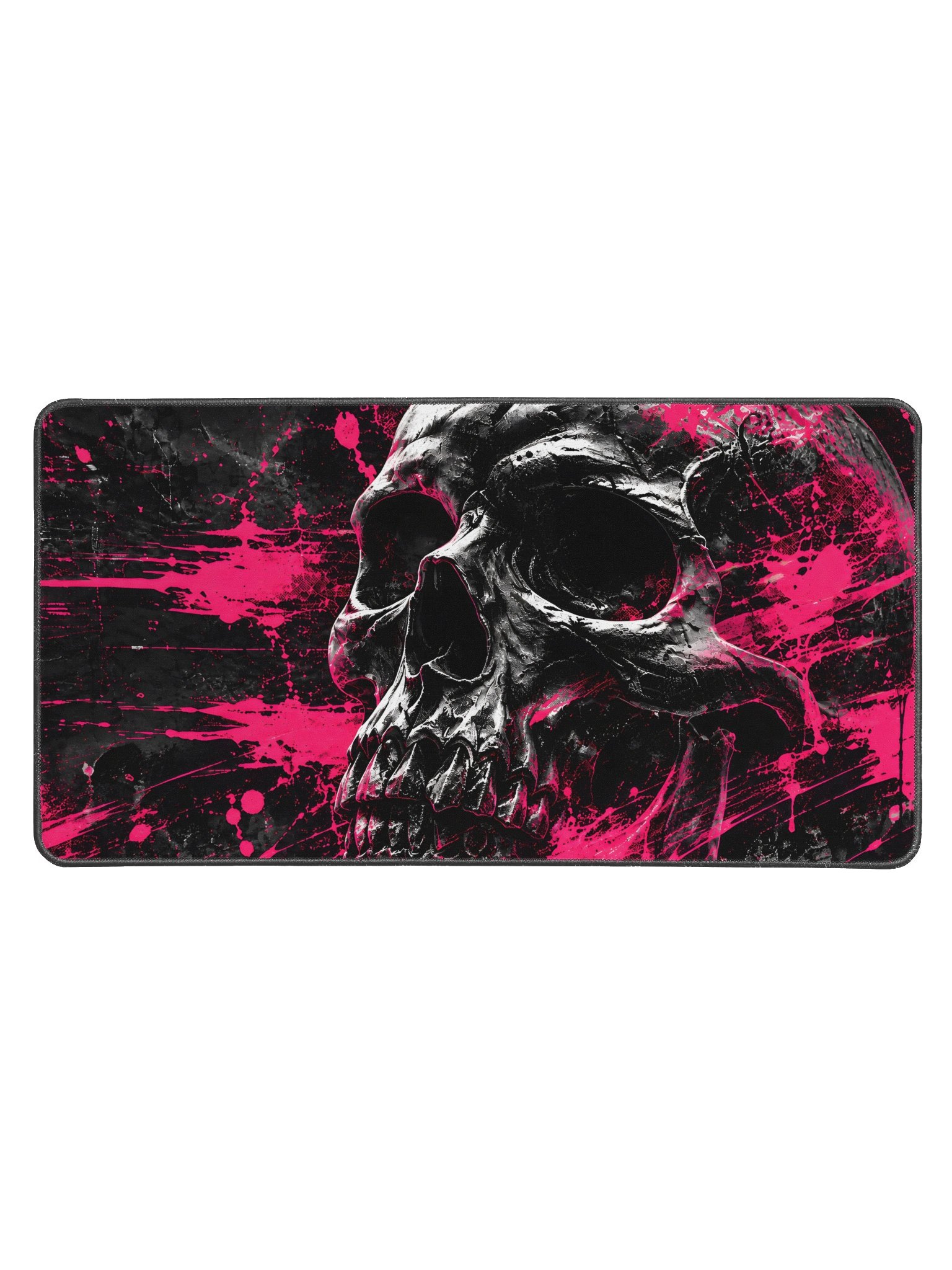 Glitch Skull — Extended Gaming Mouse Pad product image (1)