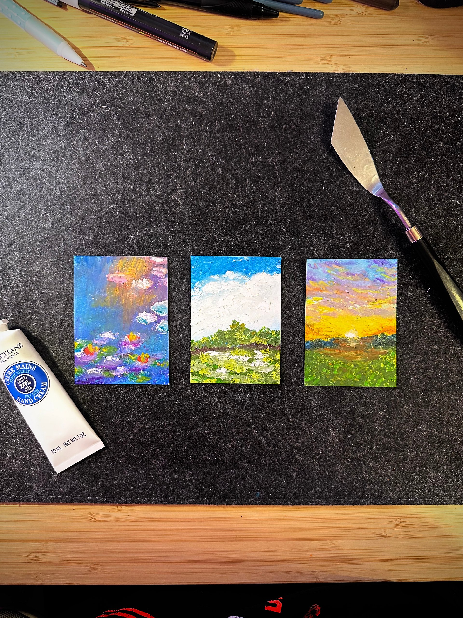 Sunset Sky Oil Pastel Print product image (5)