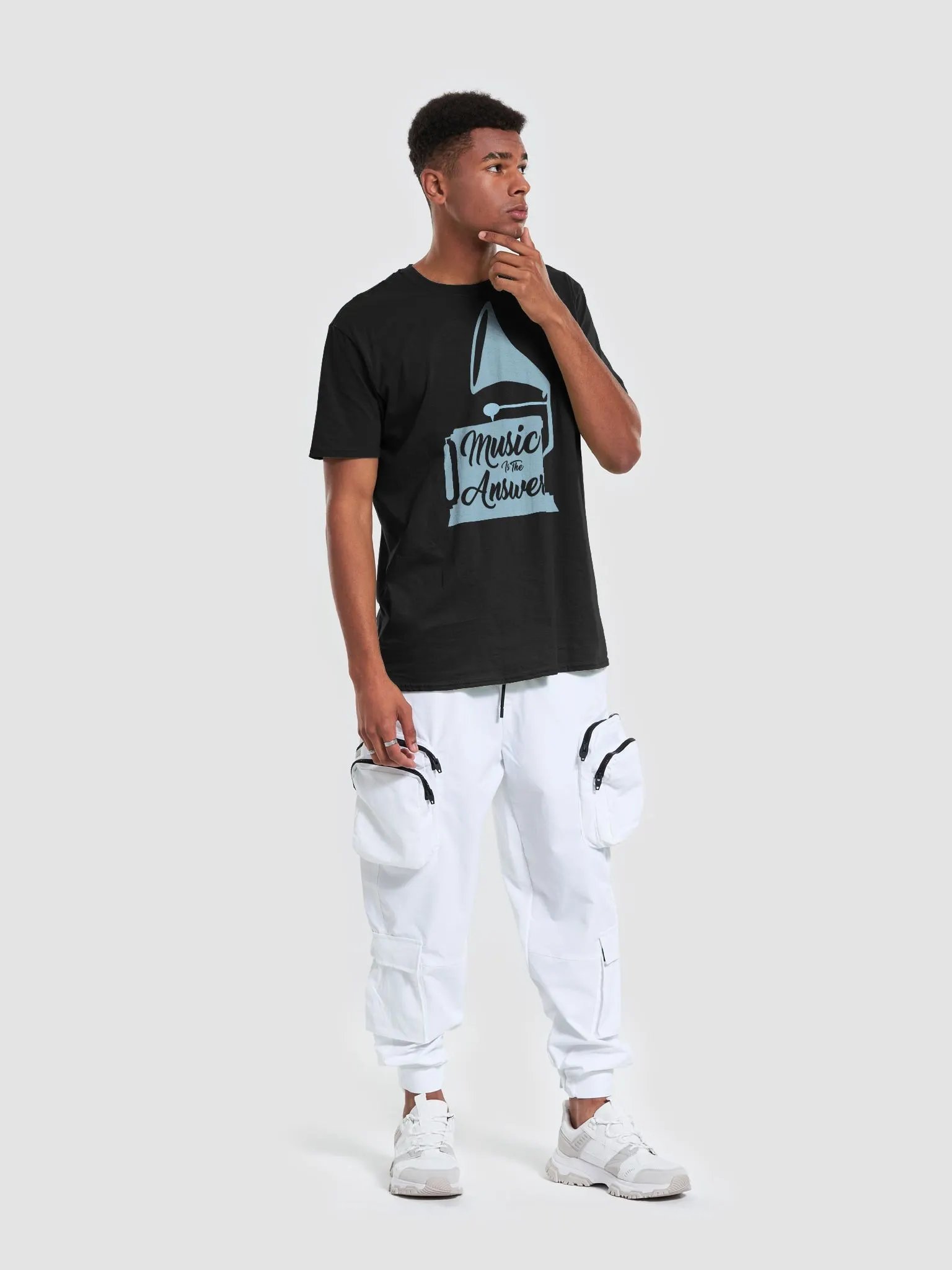 Vintage Gramophone Music Vibes T-Shirt product image (5)
