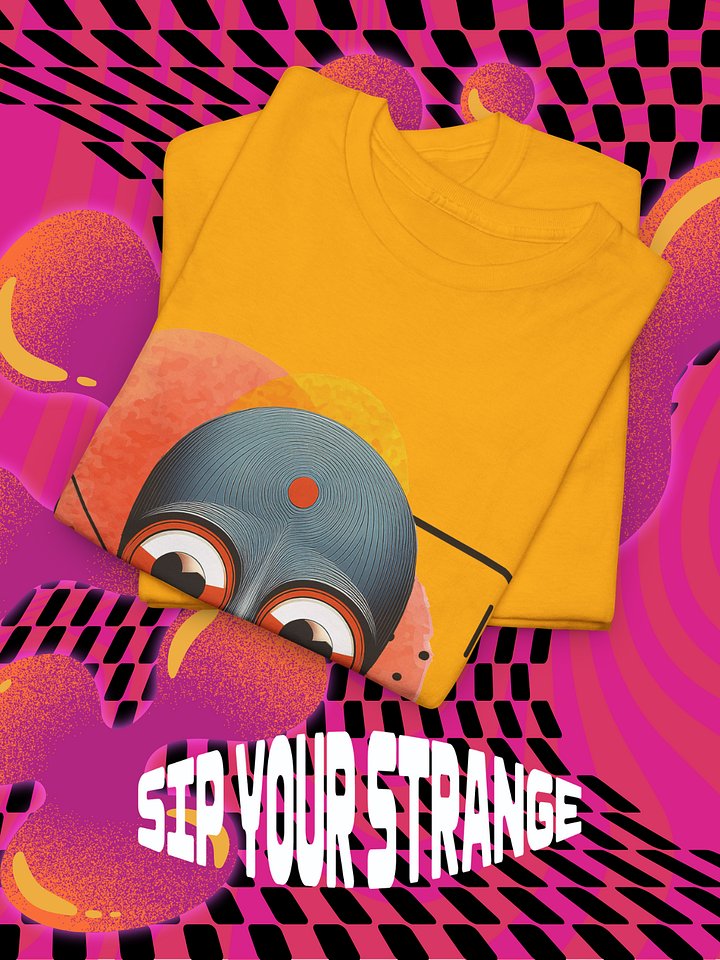 Psychedelic Alien Graphic Tee: Unisex Surreal Art Shirt product image (2)