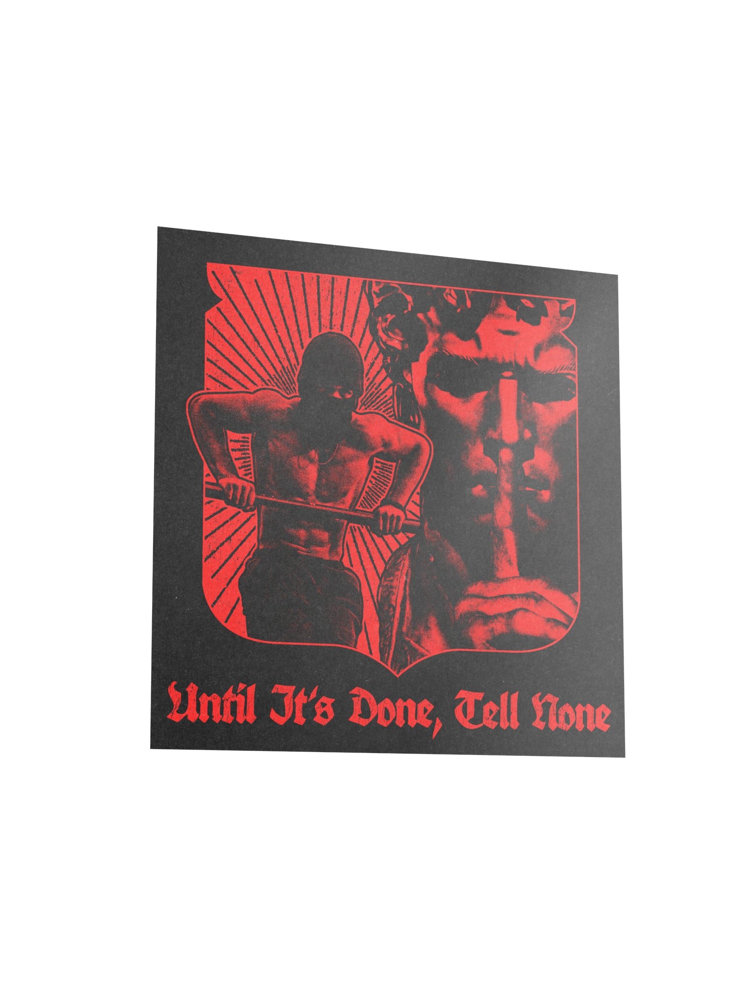 TELL NONE POSTER RED product image (11)