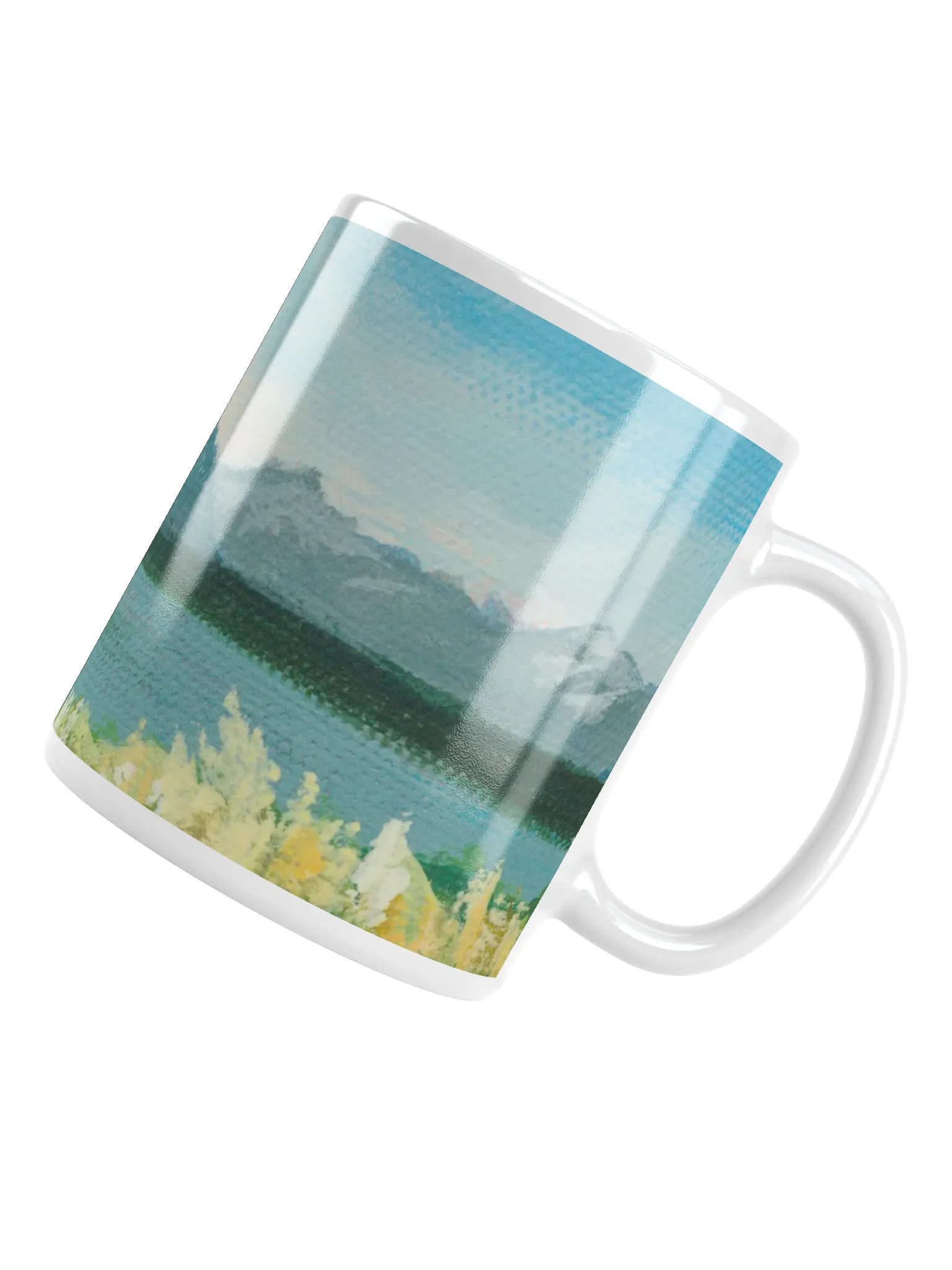 Serene Lakeview Mountain Mug product image (12)