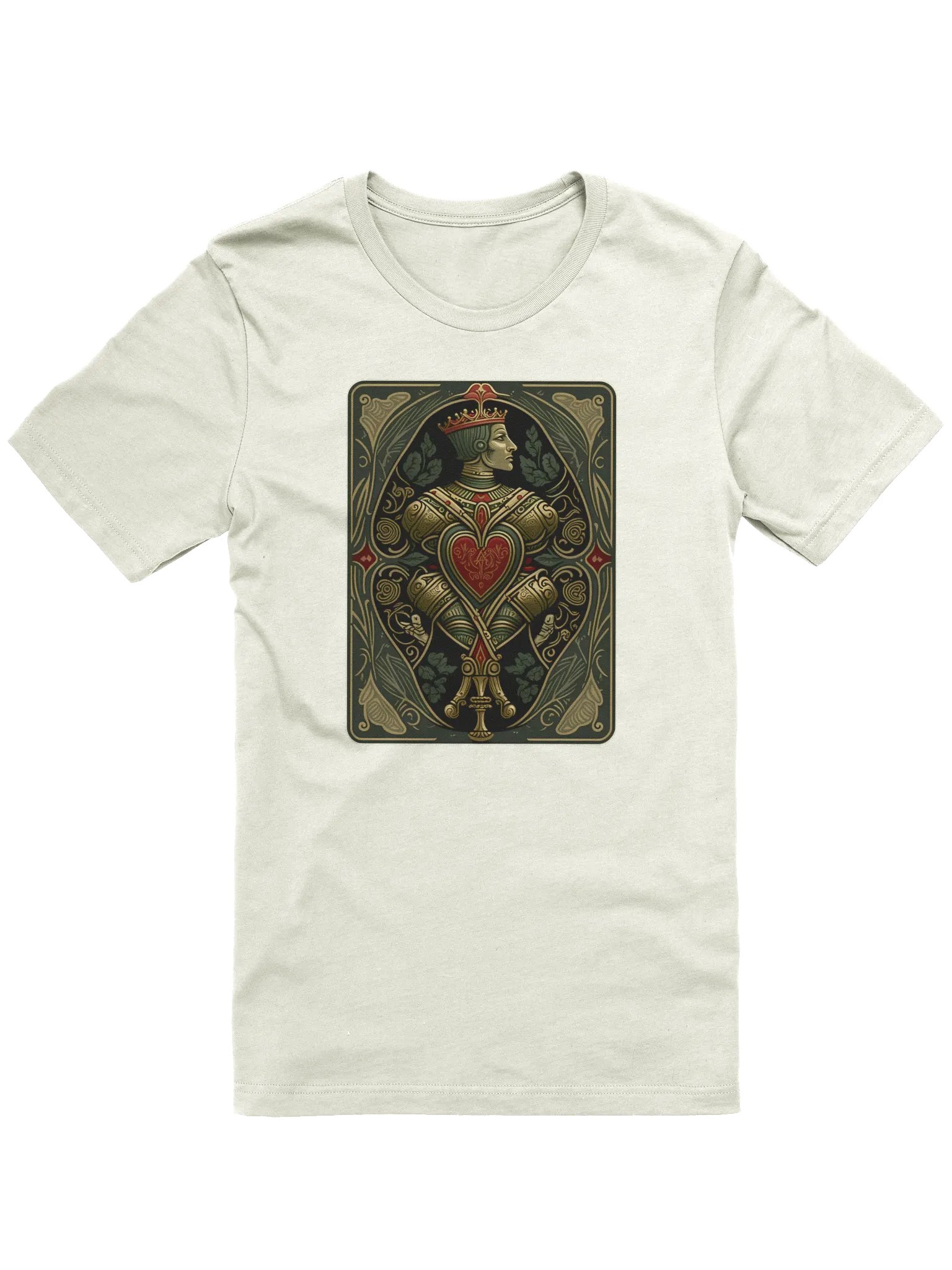 Regal Jack of Hearts Playing Card T-Shirt product image (1)