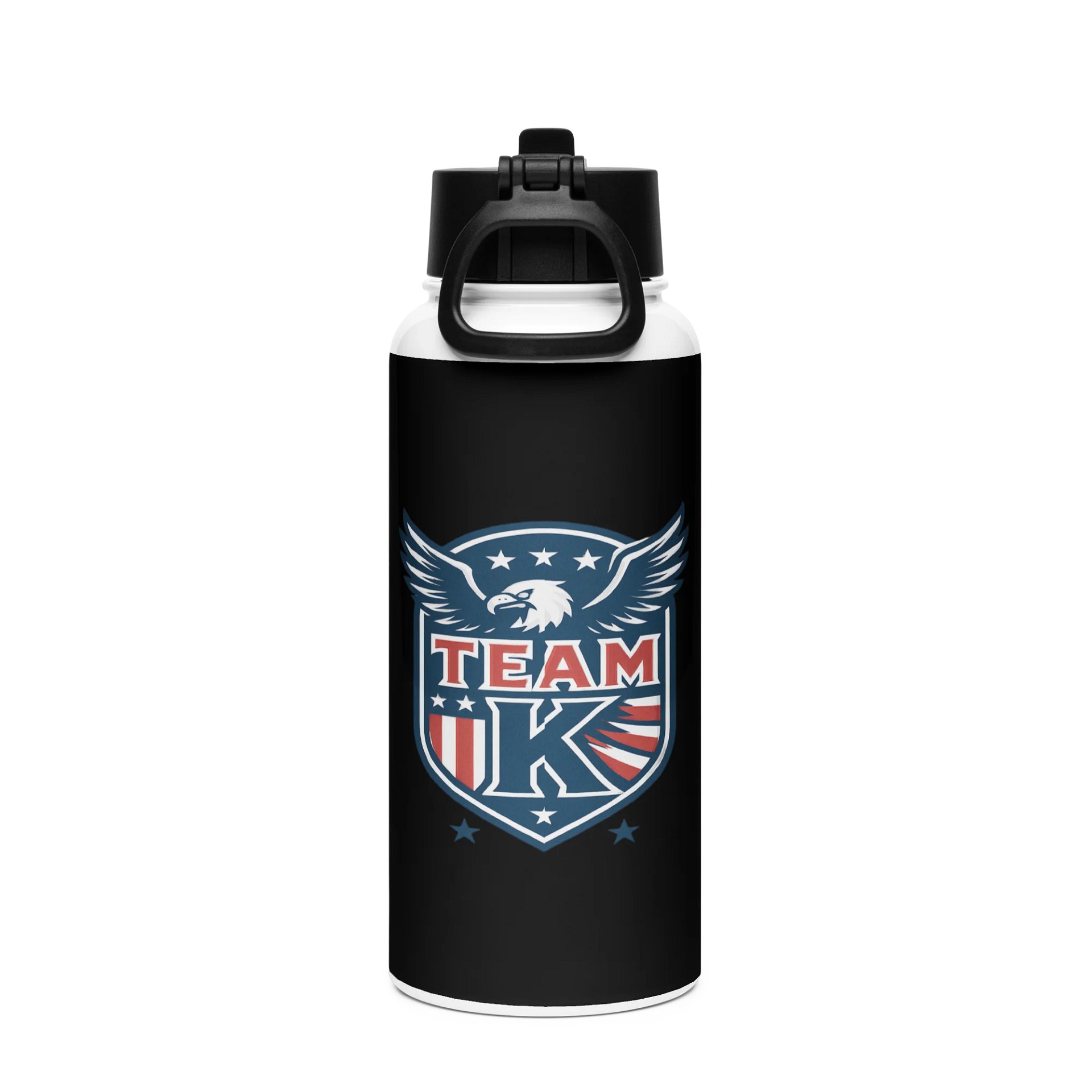 Team K USA Stainless Steel Water Bottle with a Straw Lid product image (2)