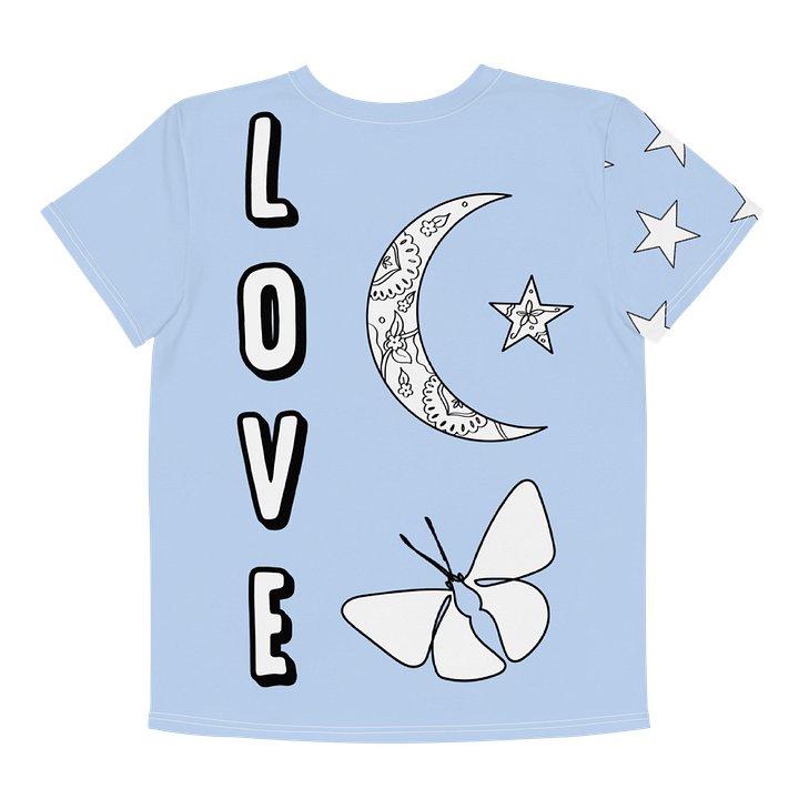 YOUTH Girls Tee - Sky Blue product image (2)